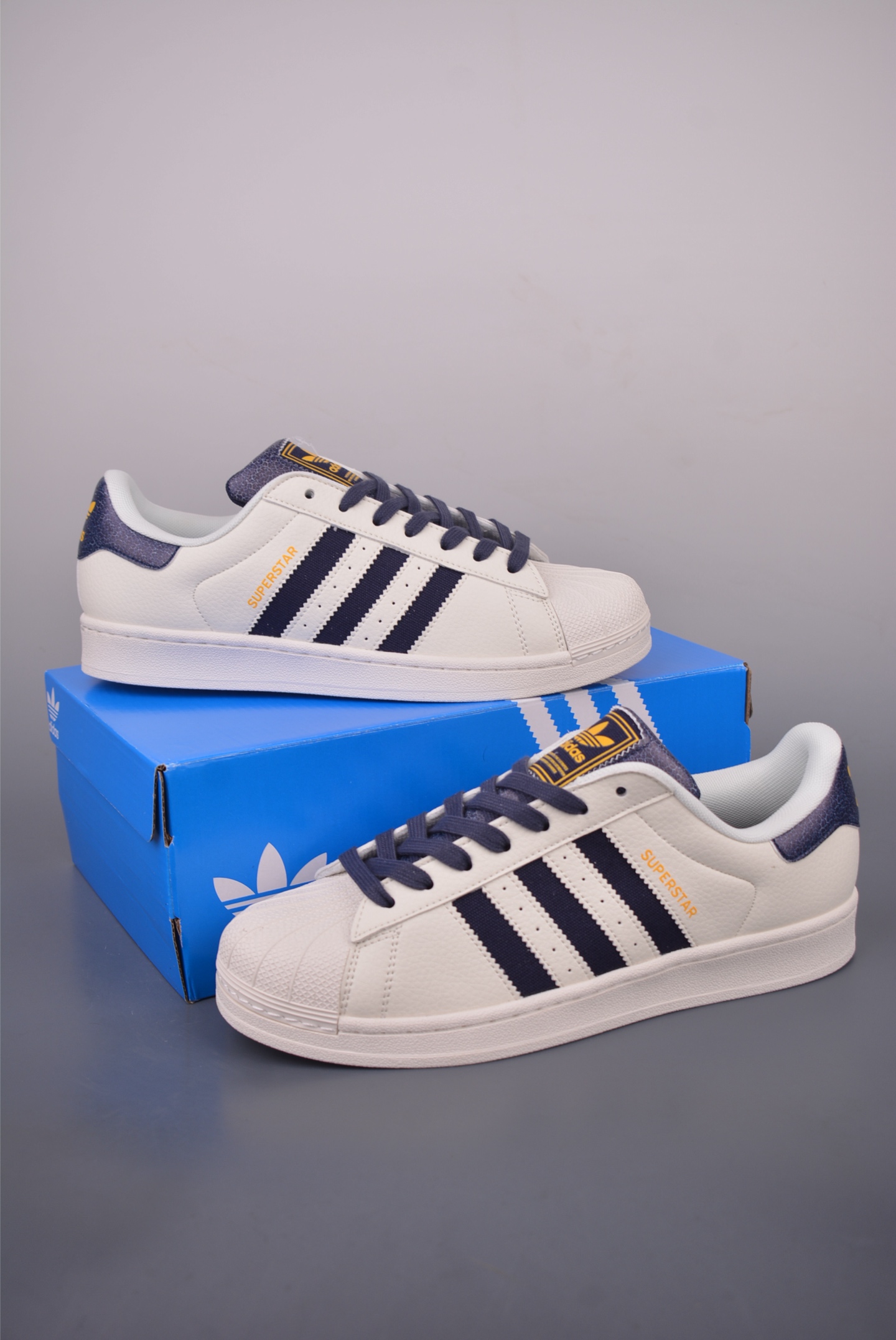 Adidas Originals Superstar Classic White Sneakers, Leather Upper - All Sizes 5 i1755561603424 6026 0 4