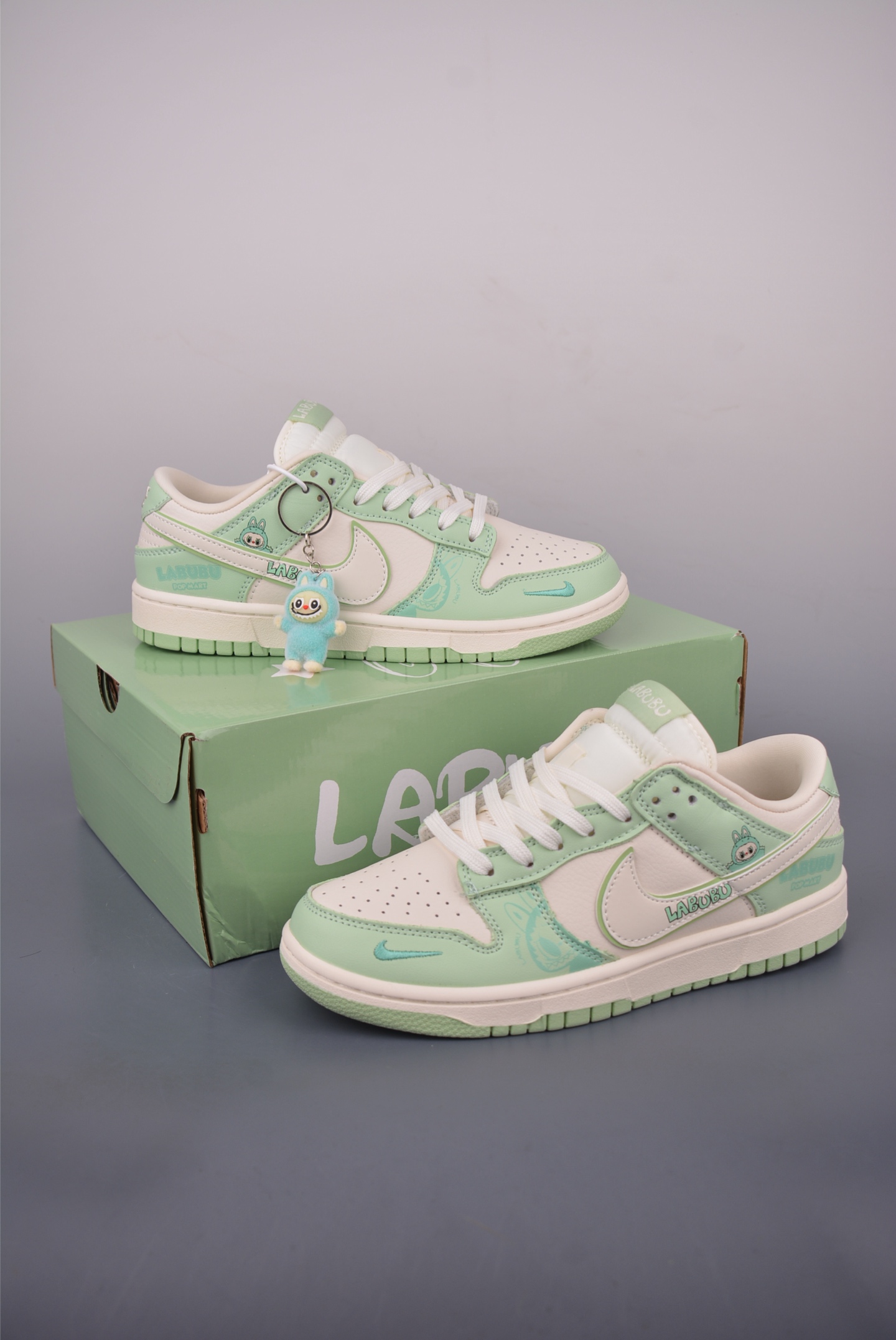 Nike SB Dunk Low Labubu Collab Premium Leather Sneakers - SR2025 005 6 i1755561928941 5553 0 4