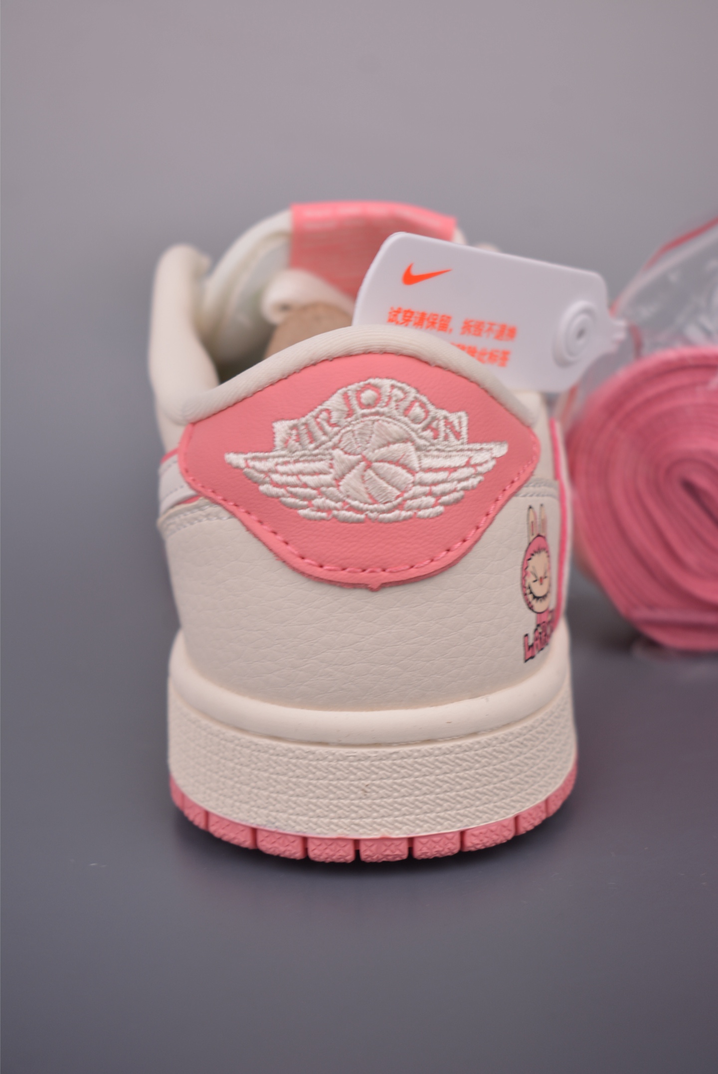 Fragment x Travis Scott x Labubu Air Jordan 1 Low 三方联名倒钩 XB1575-020