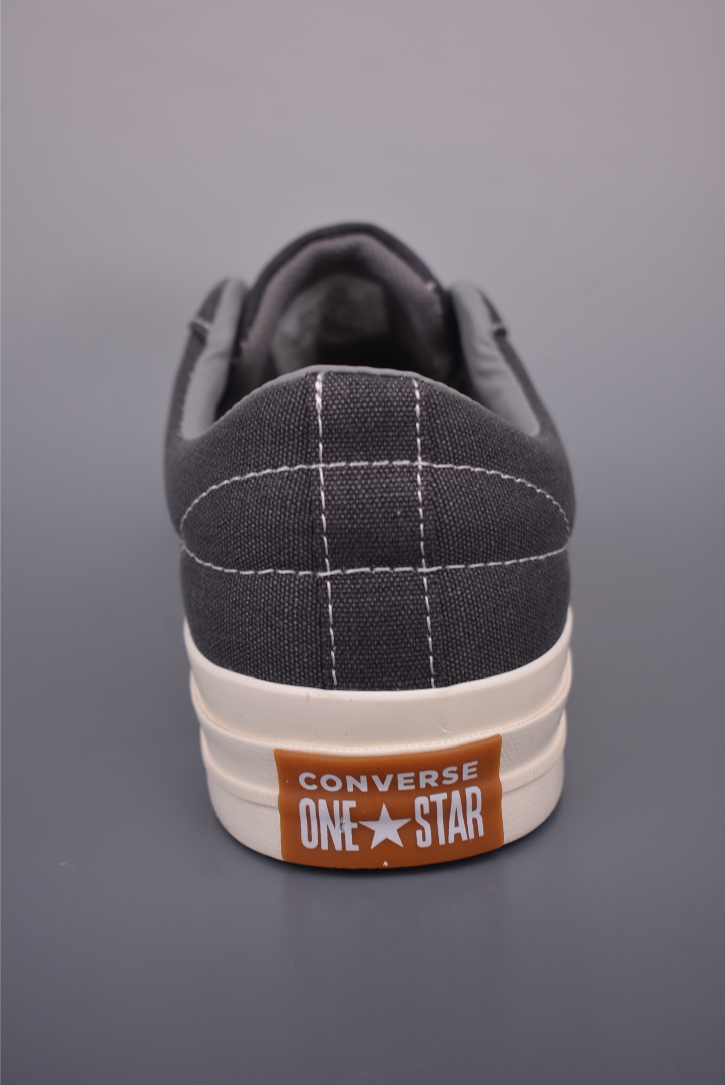Converse One Star Low Top Black/Grey Canvas Sneakers with Distressed Details 4 i1755727561701 3460 0 3