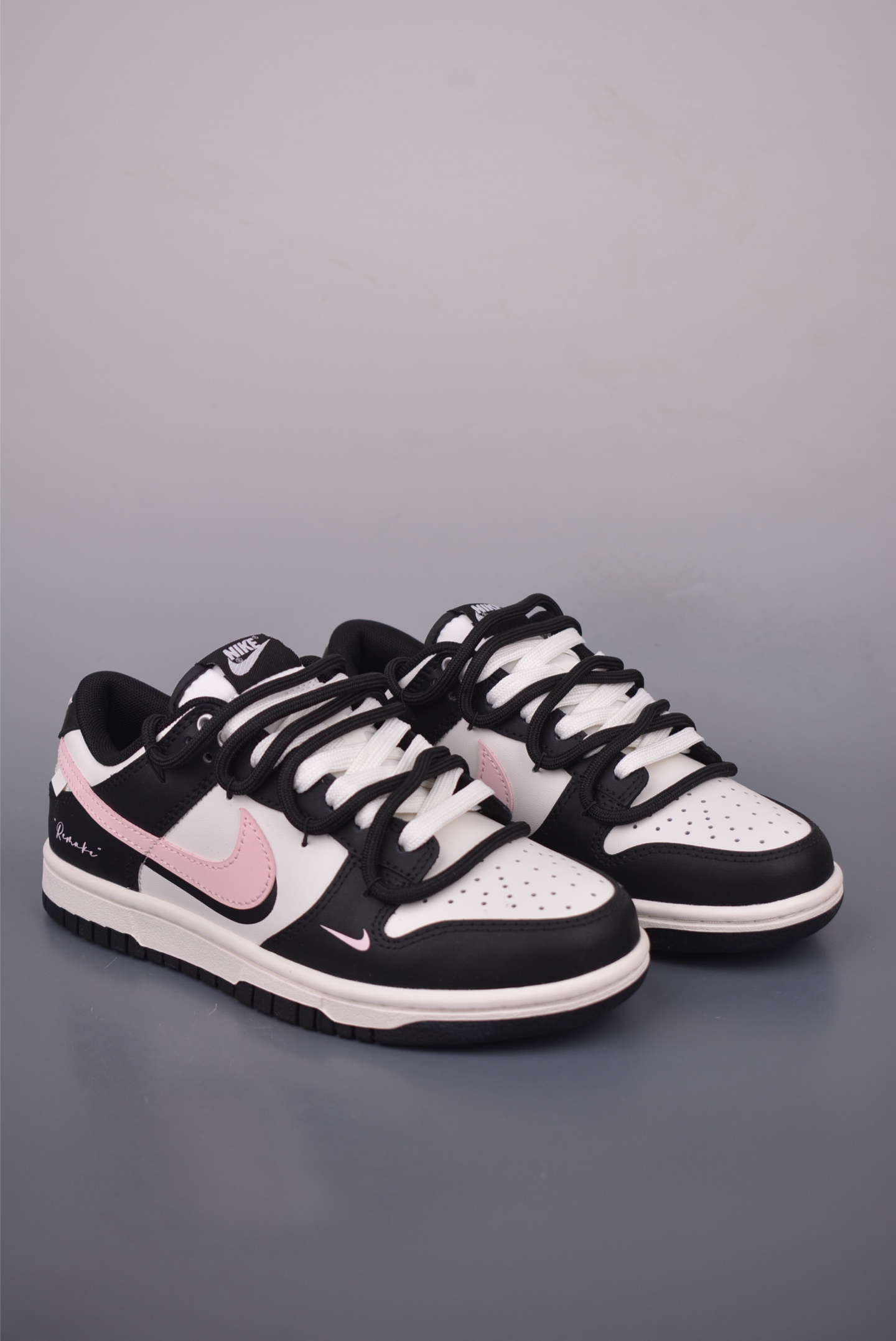 Nike SB Dunk Low Black and Pink Deconstructed Sneakers 1 i1755813836801 7581 0 0