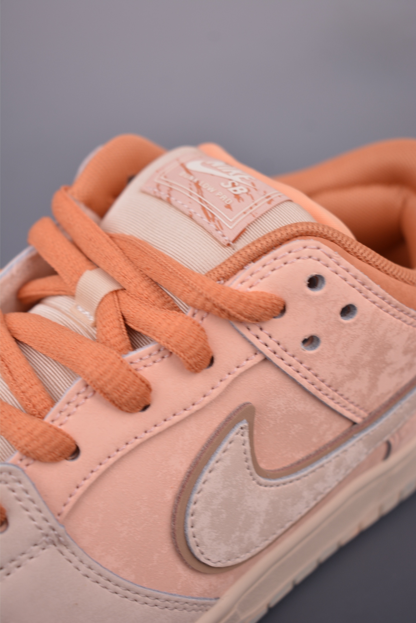 Nike SB Dunk Low Peach Cream Premium Leather Sneakers - Style & Comfort 7 i1755813937997 2030 0 6