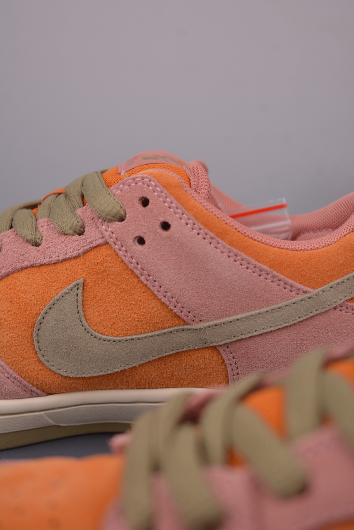 Nike SB Dunk Low Orange/Pink Suede Sneakers - HJ4135, Comfort Fit 9 i1755813988779 1733 0 7