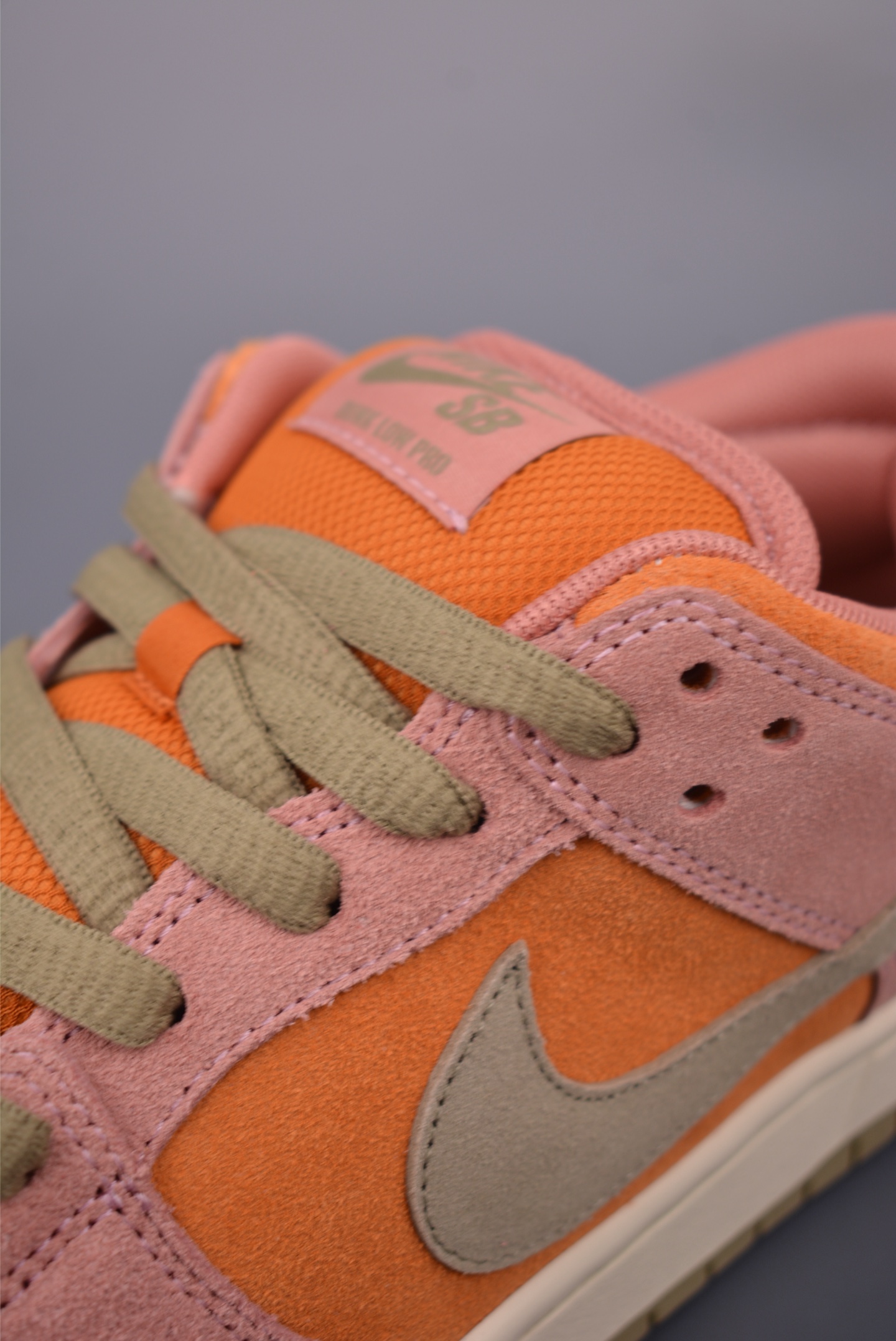 Nike SB Dunk Low Orange/Pink Suede Sneakers - HJ4135, Comfort Fit 8 i1755813988794 2852 0 6