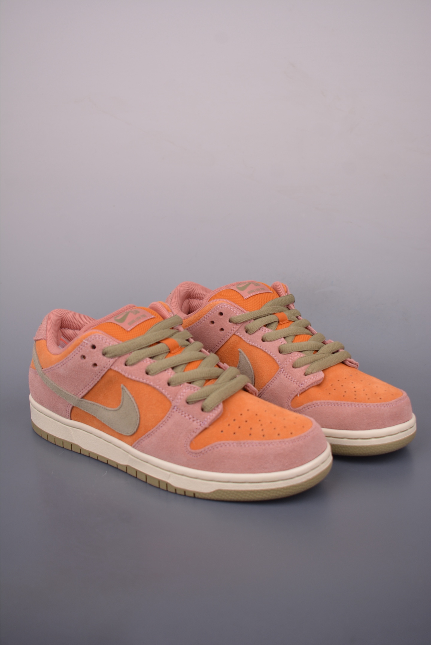 Nike SB Dunk Low Orange/Pink Suede Sneakers - HJ4135, Comfort Fit 2 i1755813990564 501 0 0
