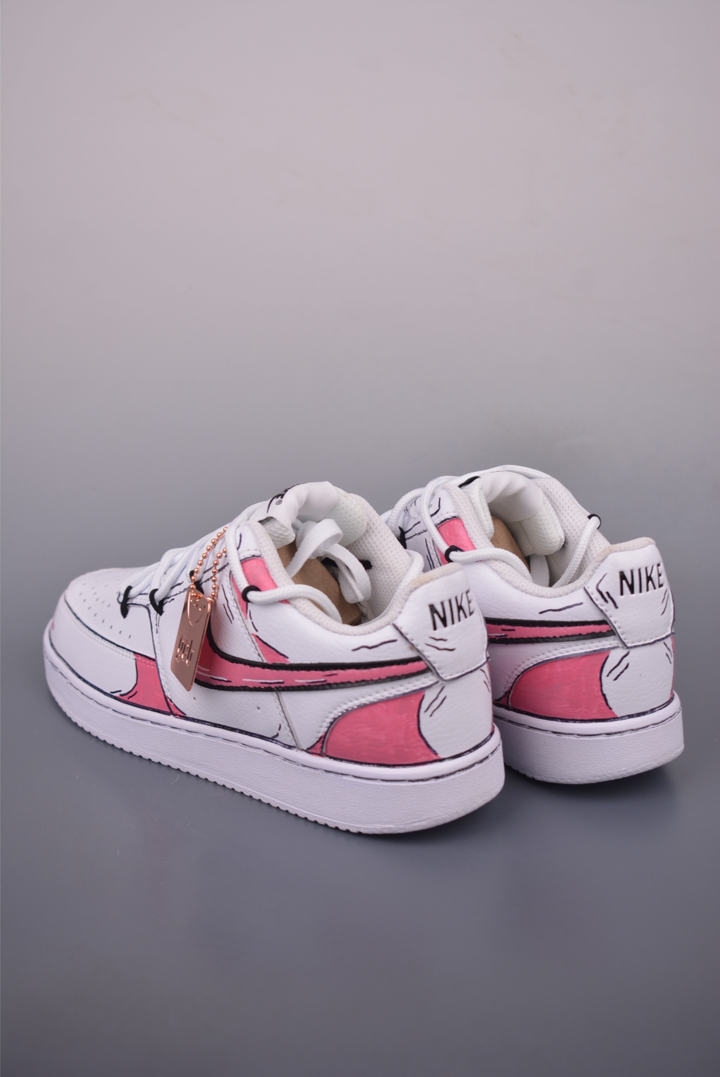 Nike Court Vision Low Hand-Painted Graffiti Sneakers - Classic Style & Comfort 3 i1755900543792 1481 0 1