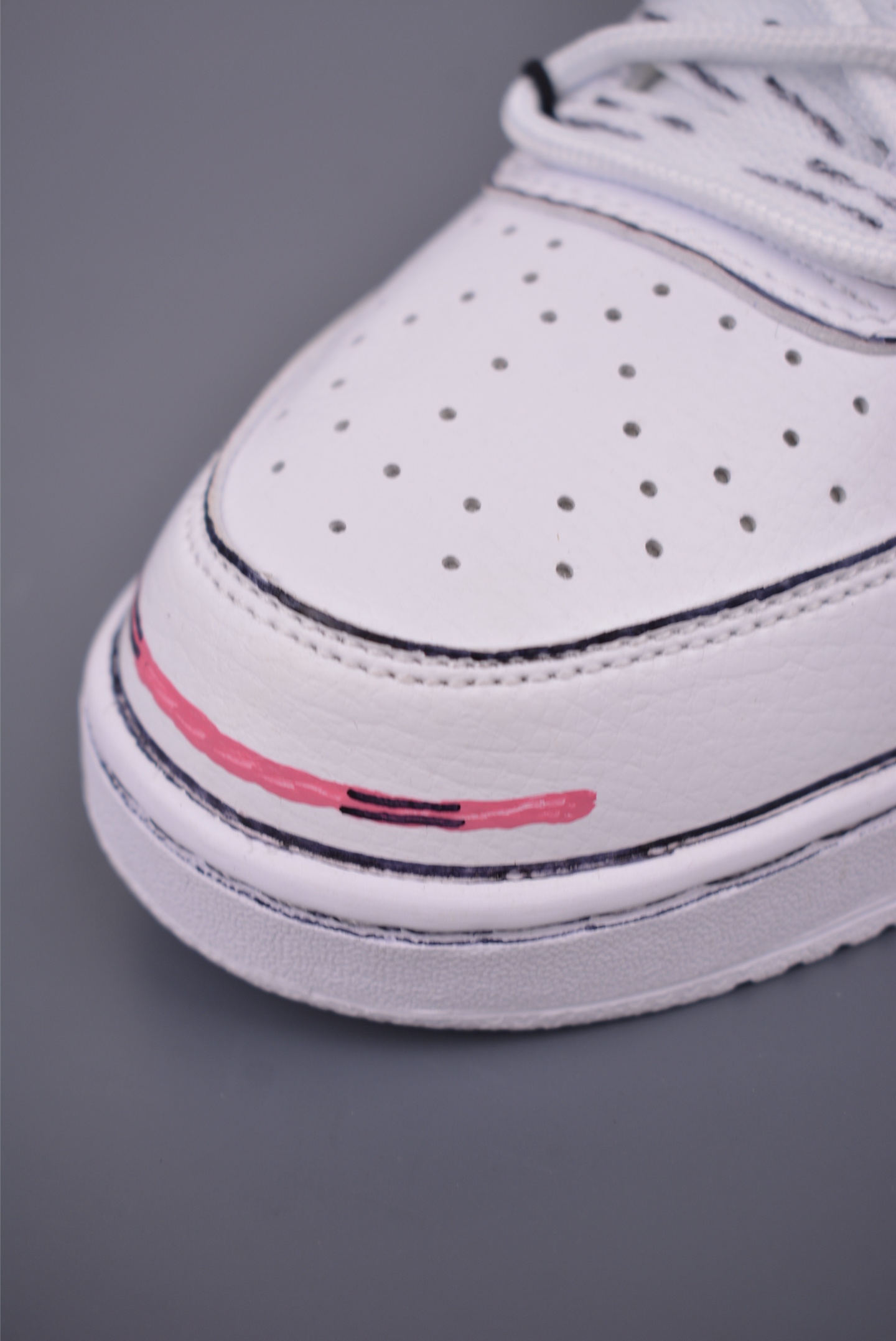 Nike Court Vision Low Hand-Painted Graffiti Sneakers - Classic Style & Comfort 7 i1755900543802 2535 0 5
