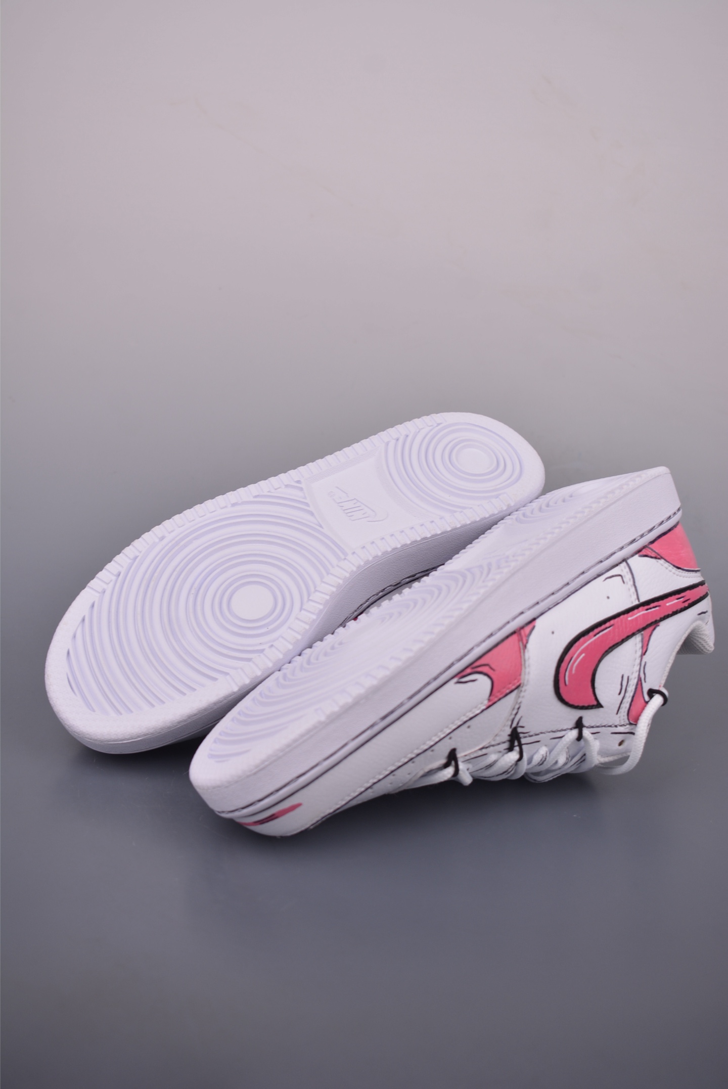 Nike Court Vision Low Hand-Painted Graffiti Sneakers - Classic Style & Comfort 4 i1755900551671 1869 0 2