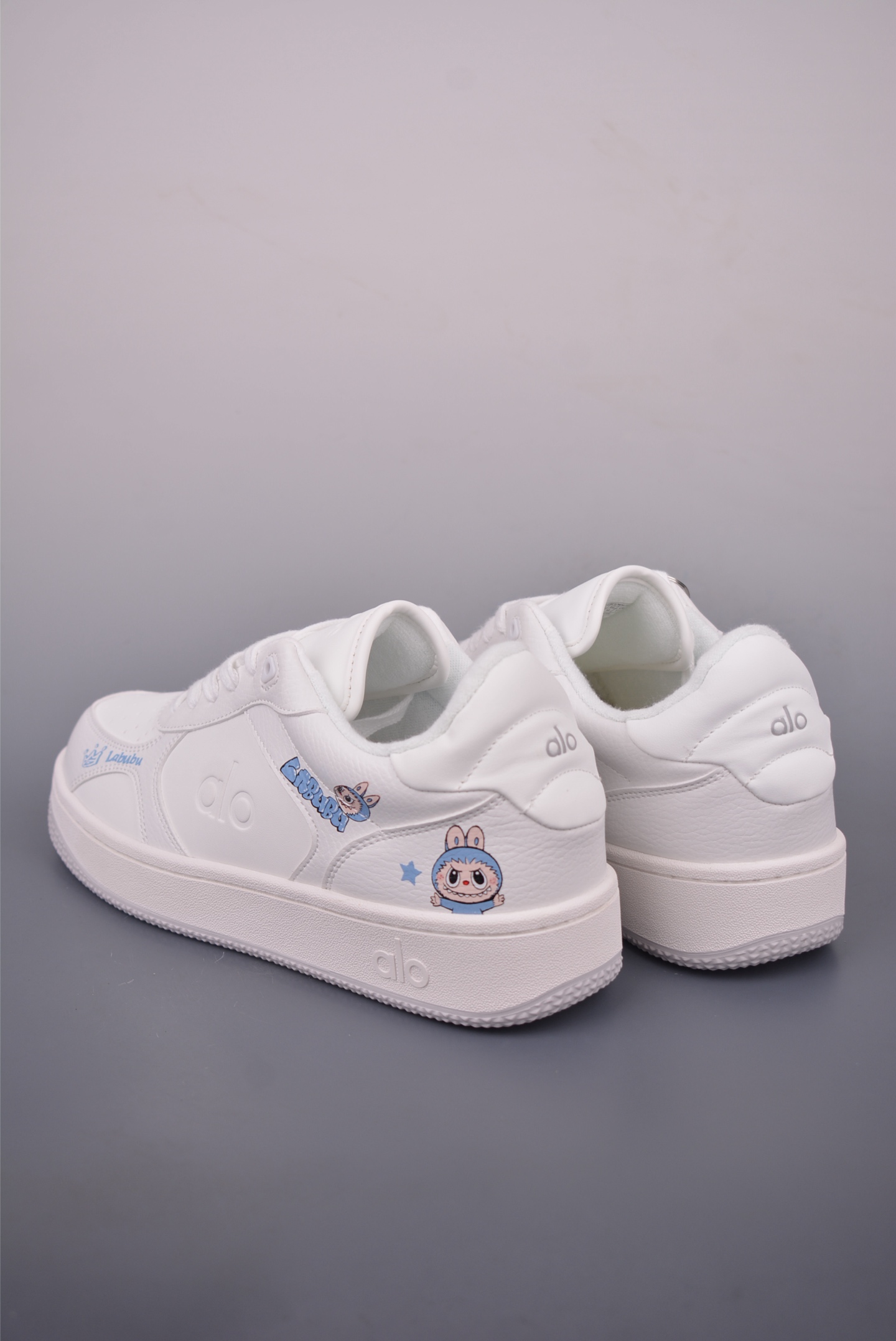 Alo Yoga Recovery Mode LABUBU White Leather Low-Top Sneakers 2 i1755900742487 2907 0 1
