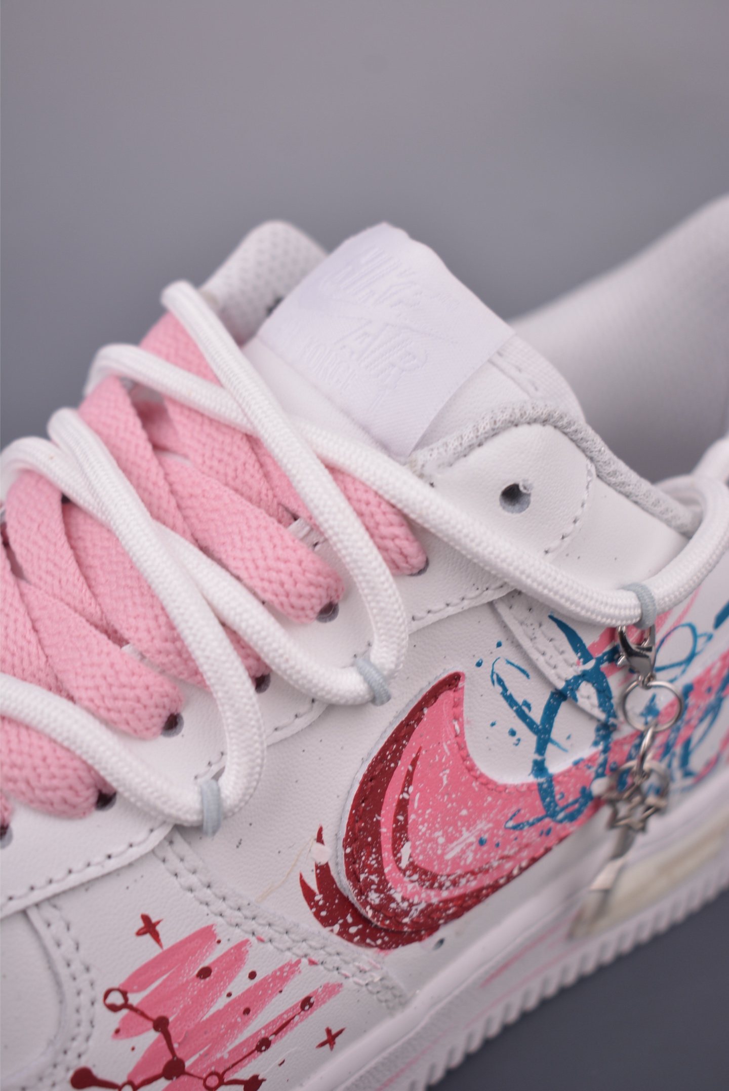 Nike Air Force 1 Low White Pink Zodiac Edition Women's Shoes Sneakers 8 i1755900898135 3686 0 6