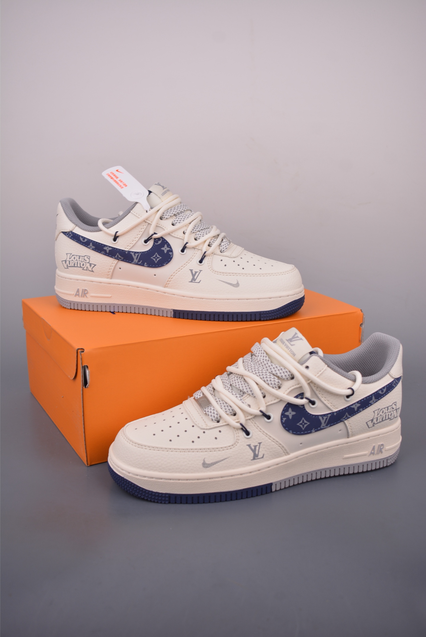 Nike Air Force 1 Low Louis Vuitton Cream Sneakers - Limited Edition 6 i1755991407058 1927 0 4