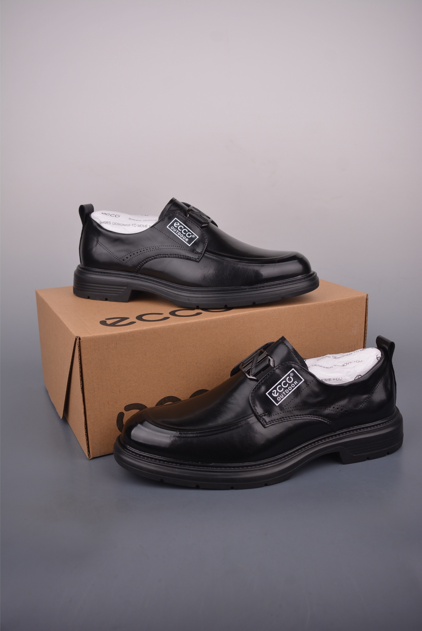 ECCO Men's Leather Loafers - Stylish, Comfortable and Durable Slip-On Shoes 6 i1755992309719 7511 0 4
