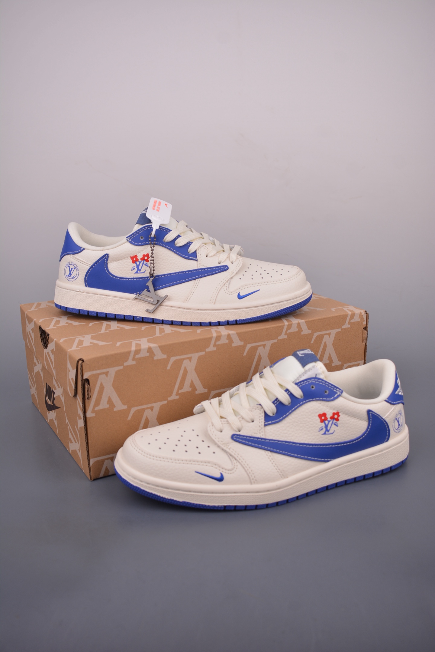 Air Jordan 1 Low Travis Scott x Louis Vuitton - Stylish Low-Top Sneakers 6 i1755992677930 4098 0 4