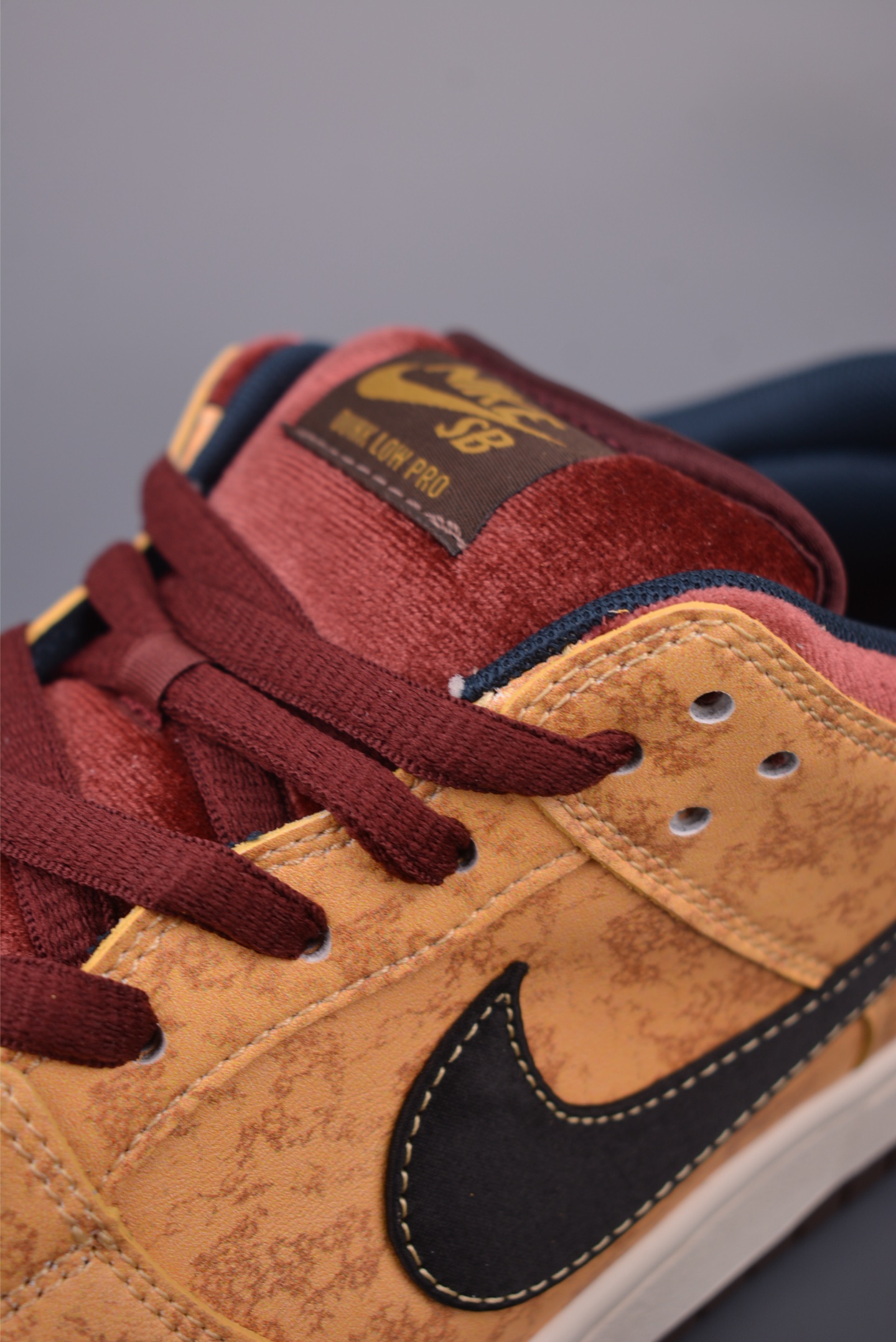 Nike SB Dunk Low Wheat Mocha Shoes FZ1278, Premium Leather, All Sizes Available 7 i1756079230485 1042 0 8