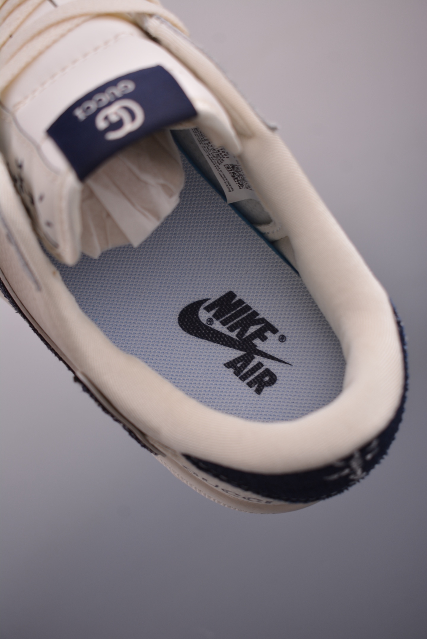 Fragment x Travis Scott x Guuci Air Jordan 1 Low 三方联名倒钩 LD2028