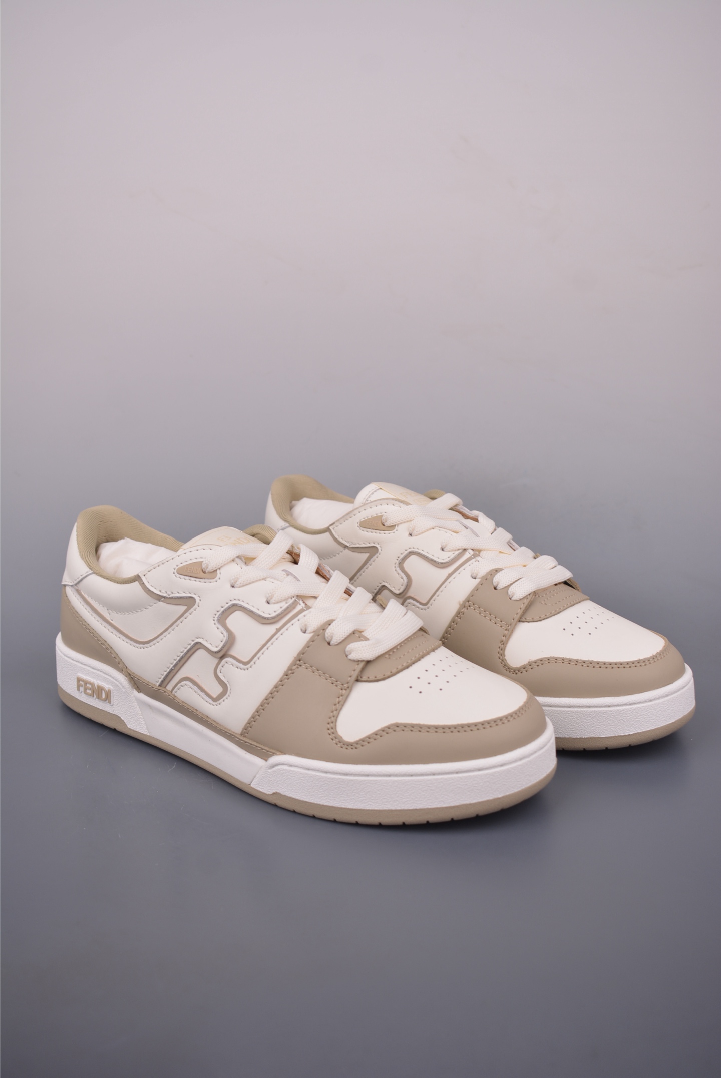 Fendi Match Sneakers - Round Toe, Thick Sole, Couple's Casual Shoes 2 i1756079455837 5415 0 0
