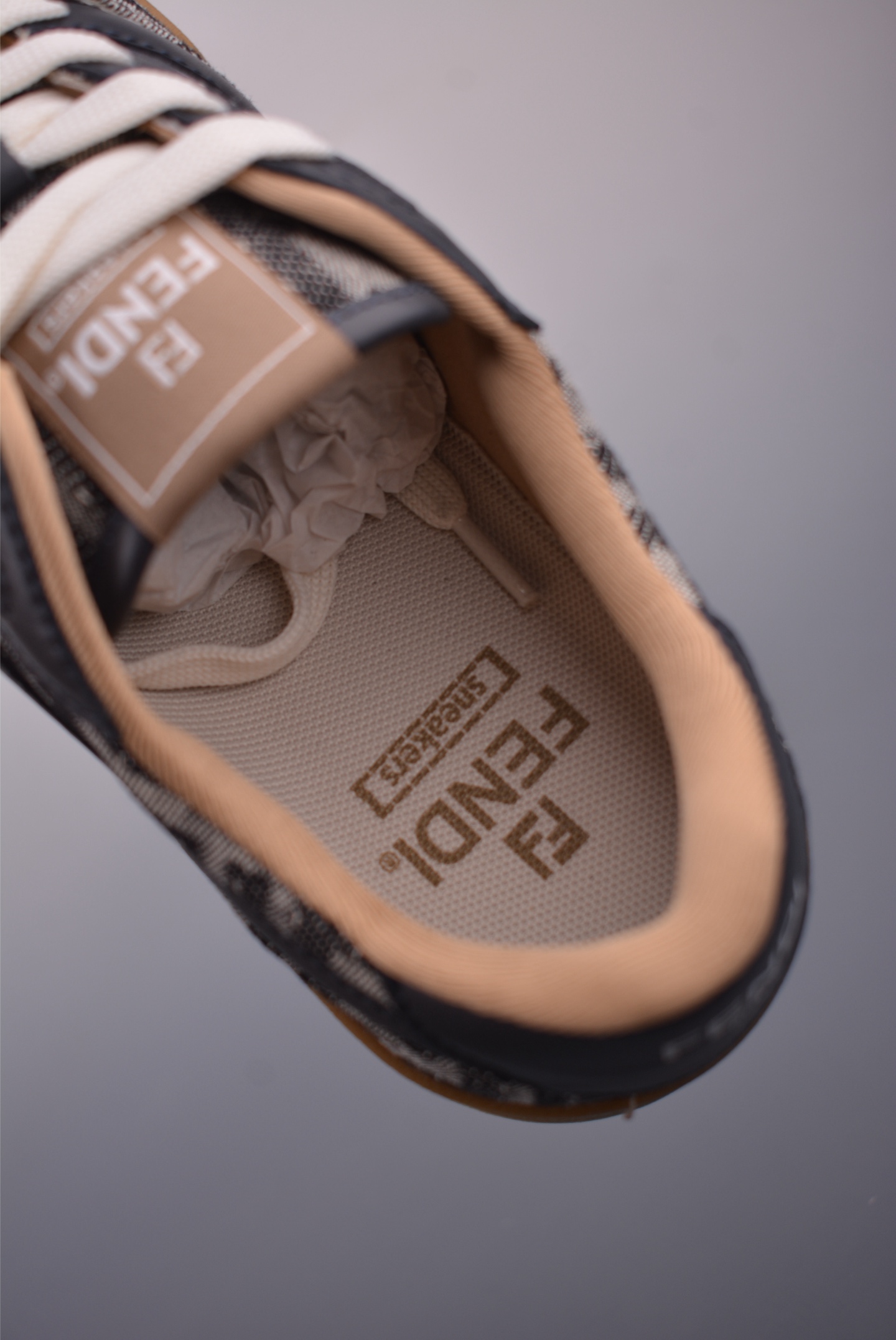 Fendi Match Sneakers Round Toe Platform Couple Casual Shoes - Style 7E1493L11 10 i1756079474928 4457 0 8