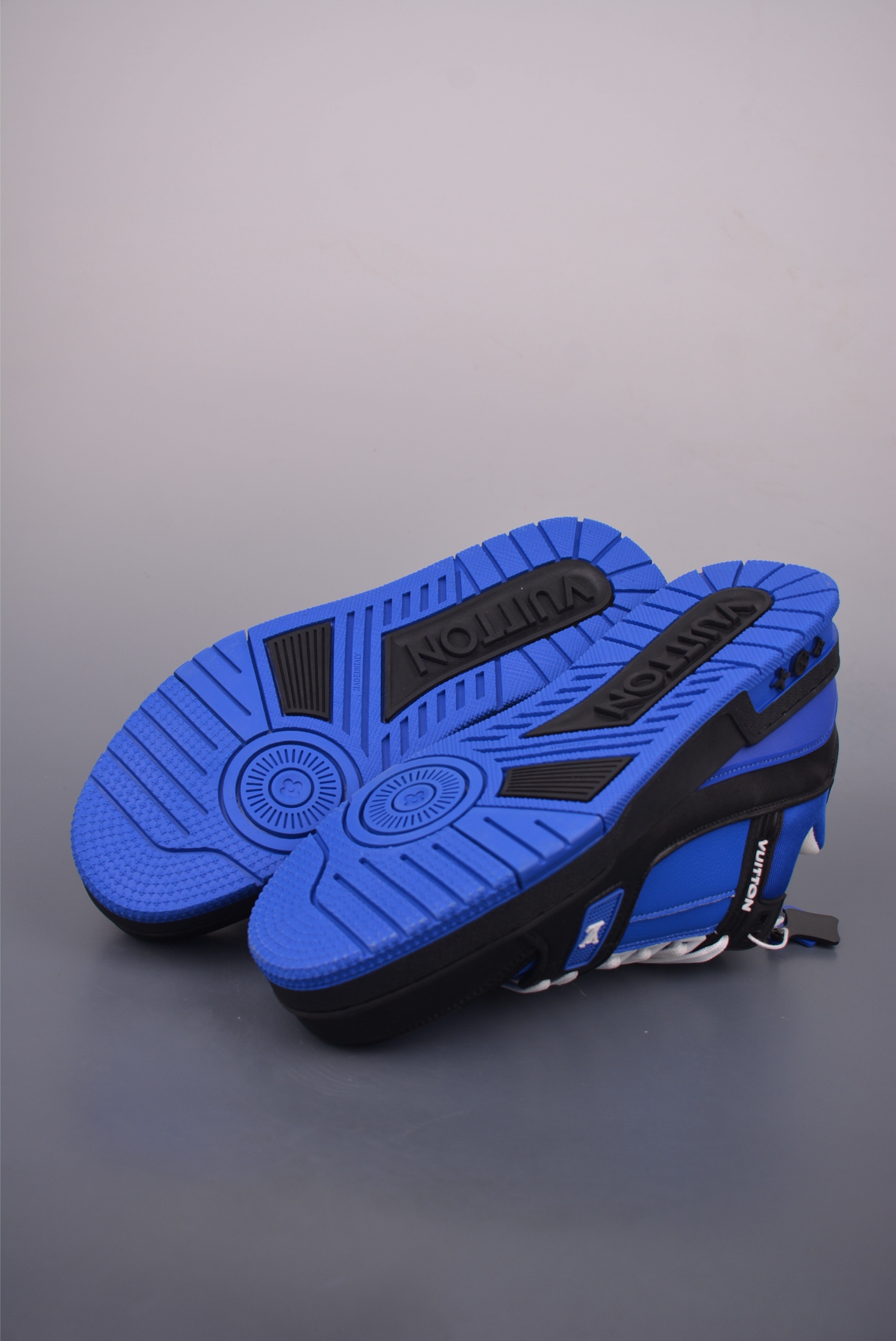 Louis Vuitton 2021 Trainer Sneakers - Blue Leather, Limited Edition Design 3 i1756165957136 1237 0 2