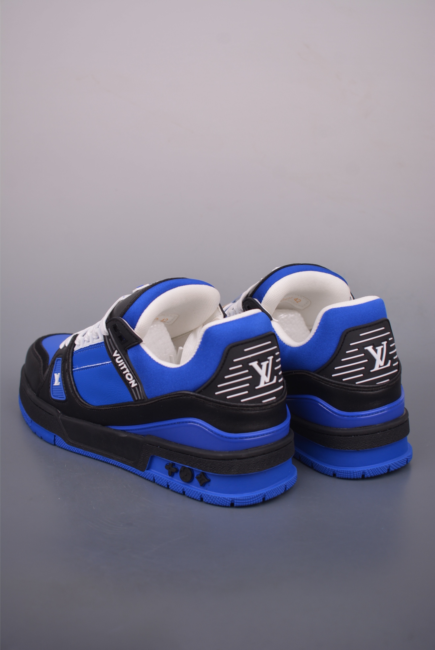 Louis Vuitton 2021 Trainer Sneakers - Blue Leather, Limited Edition Design 2 i1756165958929 9770 0 1