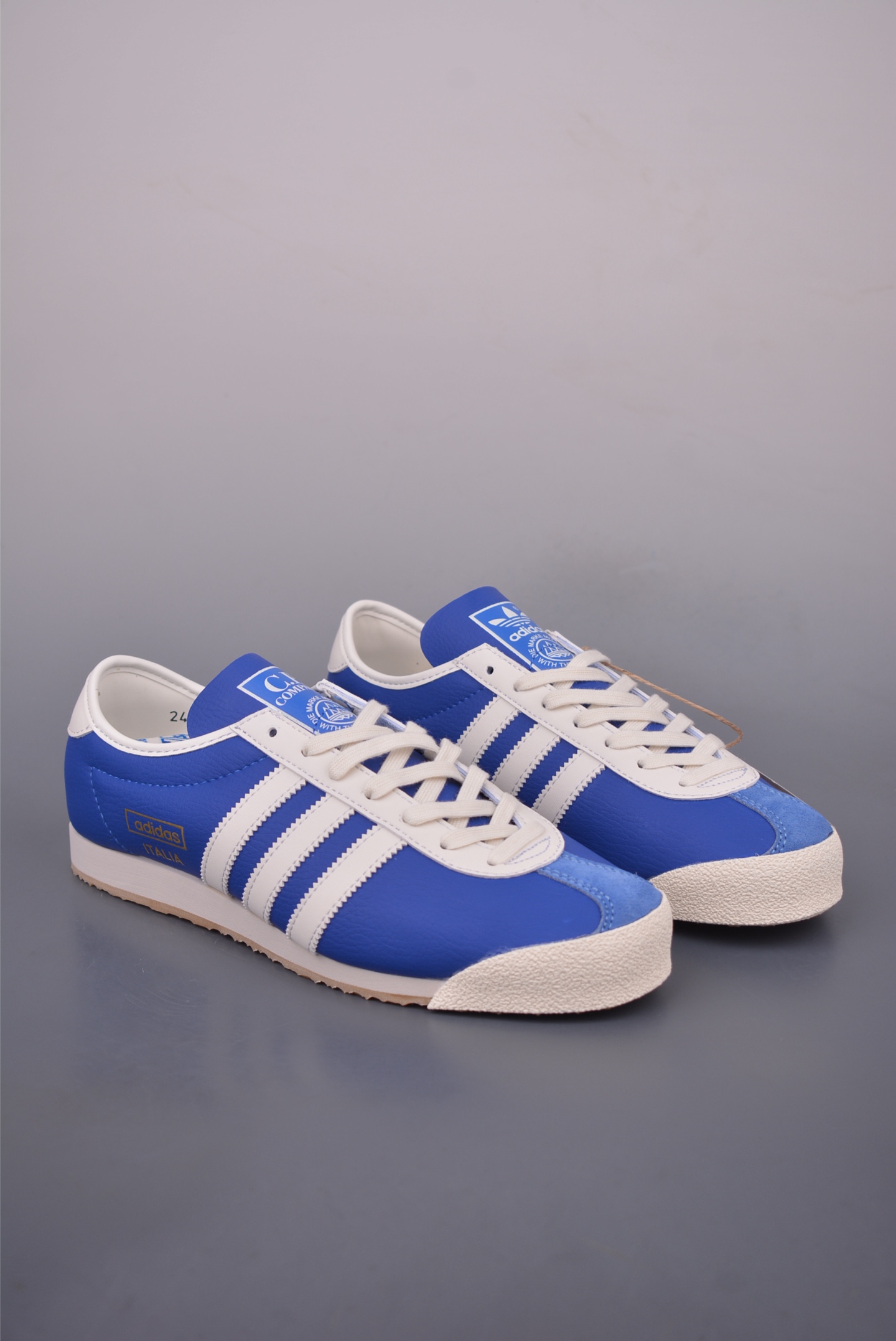 Adidas Originals Denim Italia Spzl Low-Top Sneakers - Blue/White, Durable & Stylish 2 i1756166074494 4295 0 0