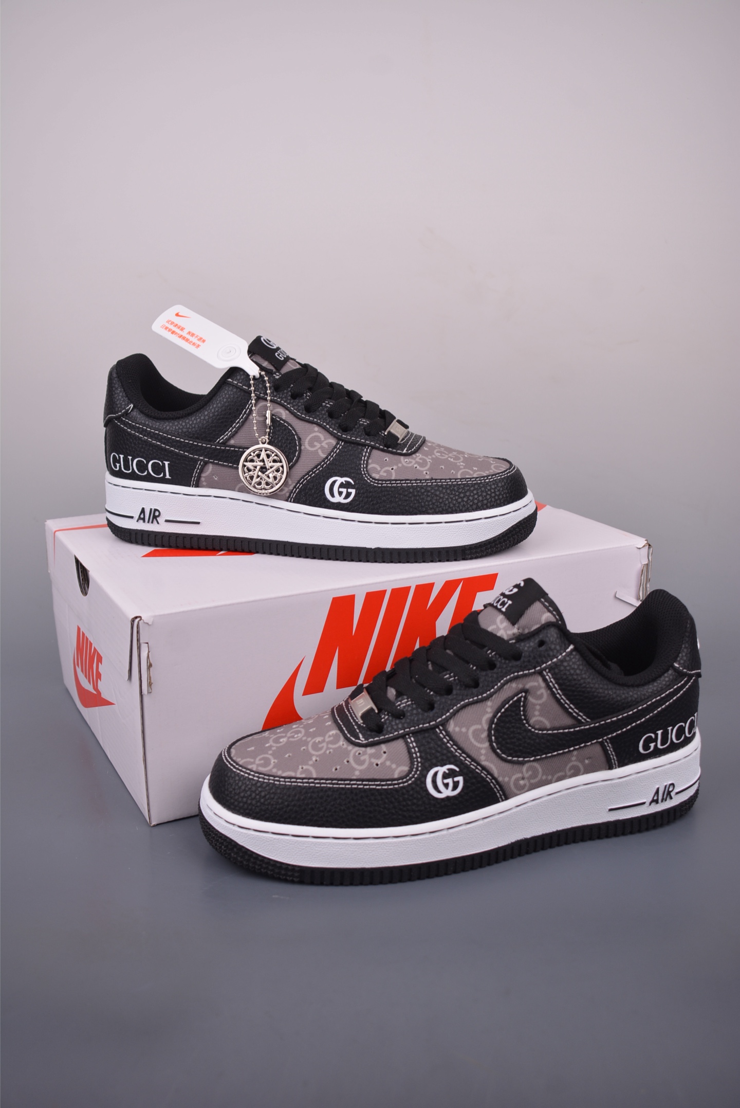 Nike X Gucci Air Force 1 Low Custom Sneakers - Limited Edition Design 6 i1756166301971 487 0 4