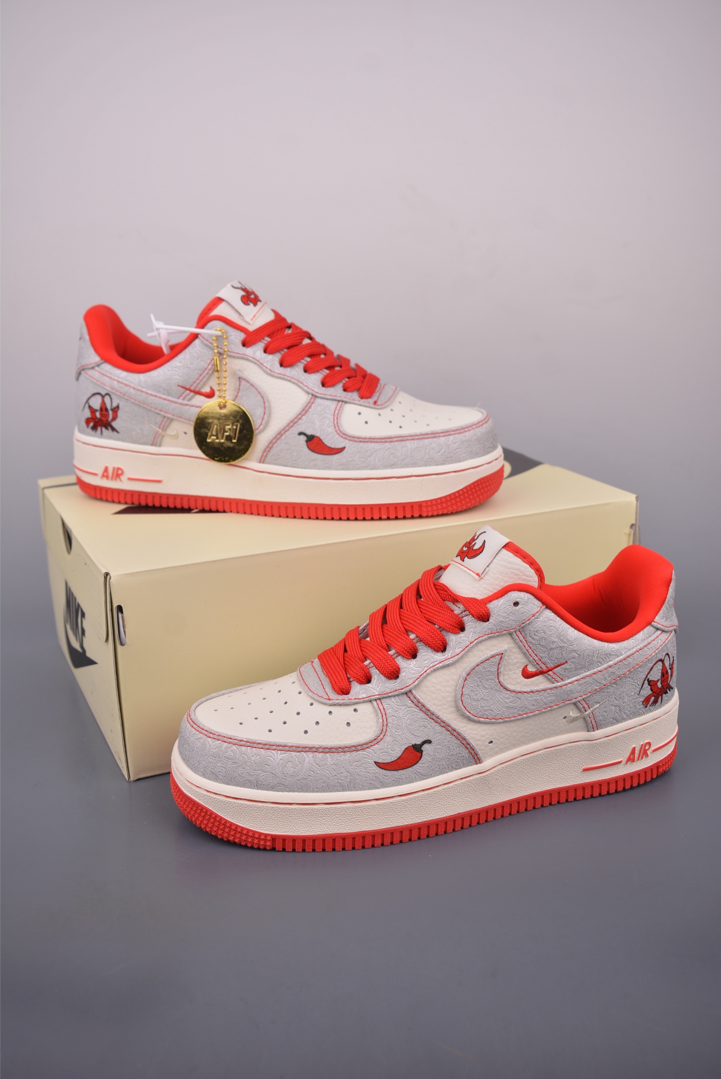 Nike Air Force 1 Low 'Spicy Crawfish' Custom Edition - Limited Sizes Available 6 i1756166399228 6622 0 4