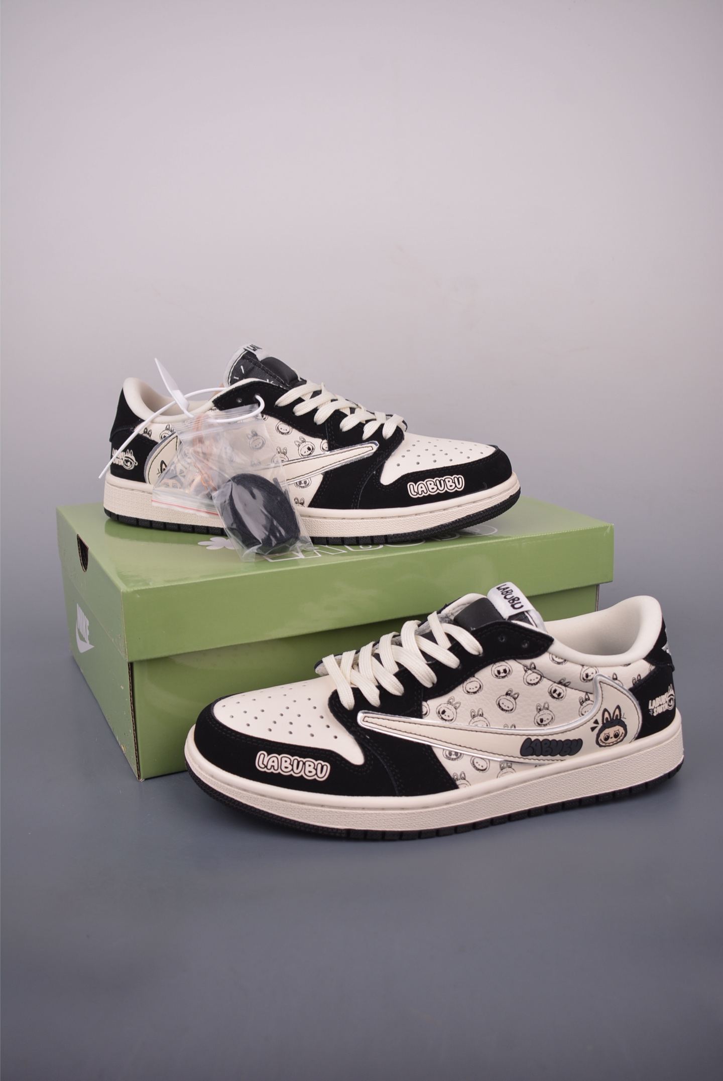 Fragment x Travis Scott x Labubu Air Jordan 1 Low - Limited Edition Sneakers 5 i1756248474372 4218 0 4
