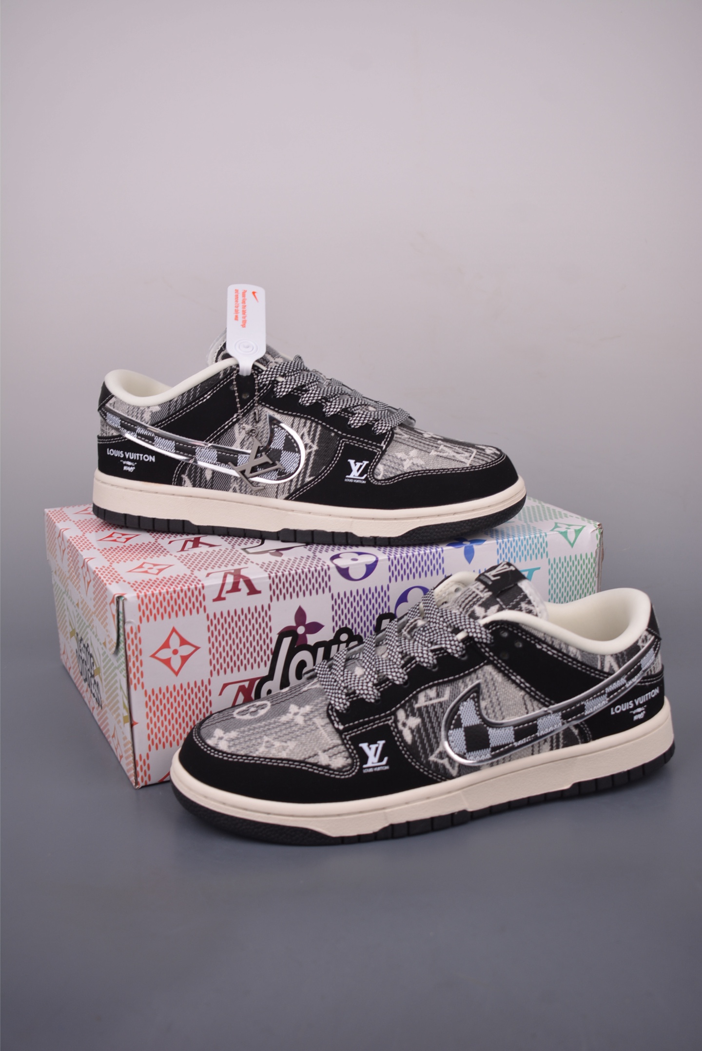 Nike SB Dunk Low x Louis Vuitton Custom Sneakers - Premium Design 6 i1756248591987 5601 0 4