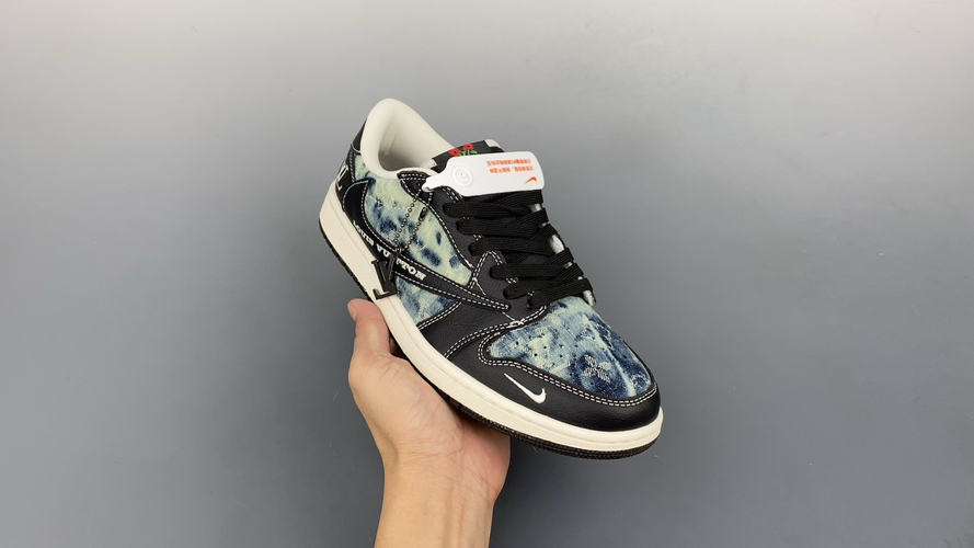 Fragment x Travis Scott x Louis Vuitton Air Jordan 1 Low Sneakers
