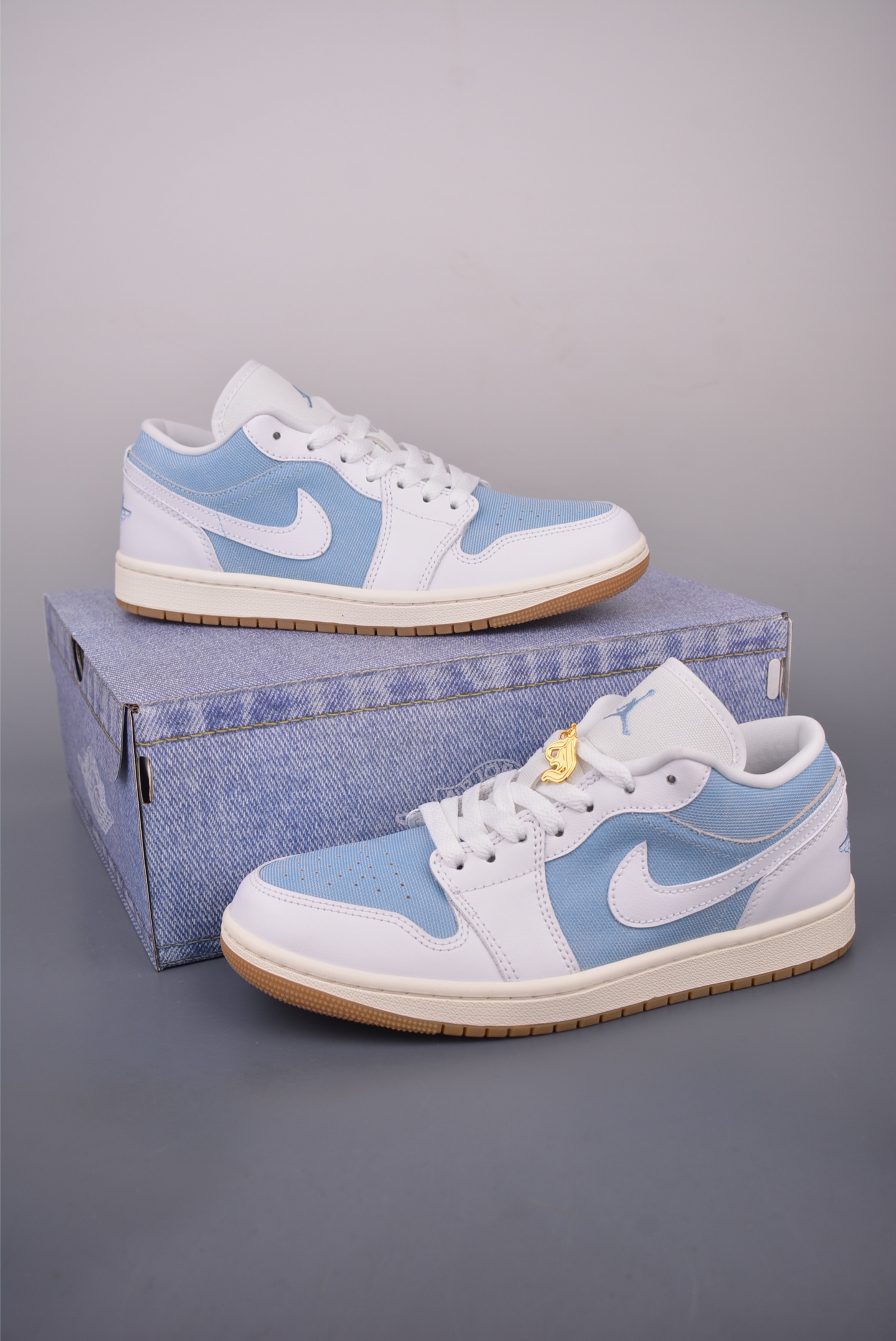 Air Jordan 1 Low Denim: Premium Craftsmanship, Original Bare Shoe Grade 6 i1756333268450 3155 0 4