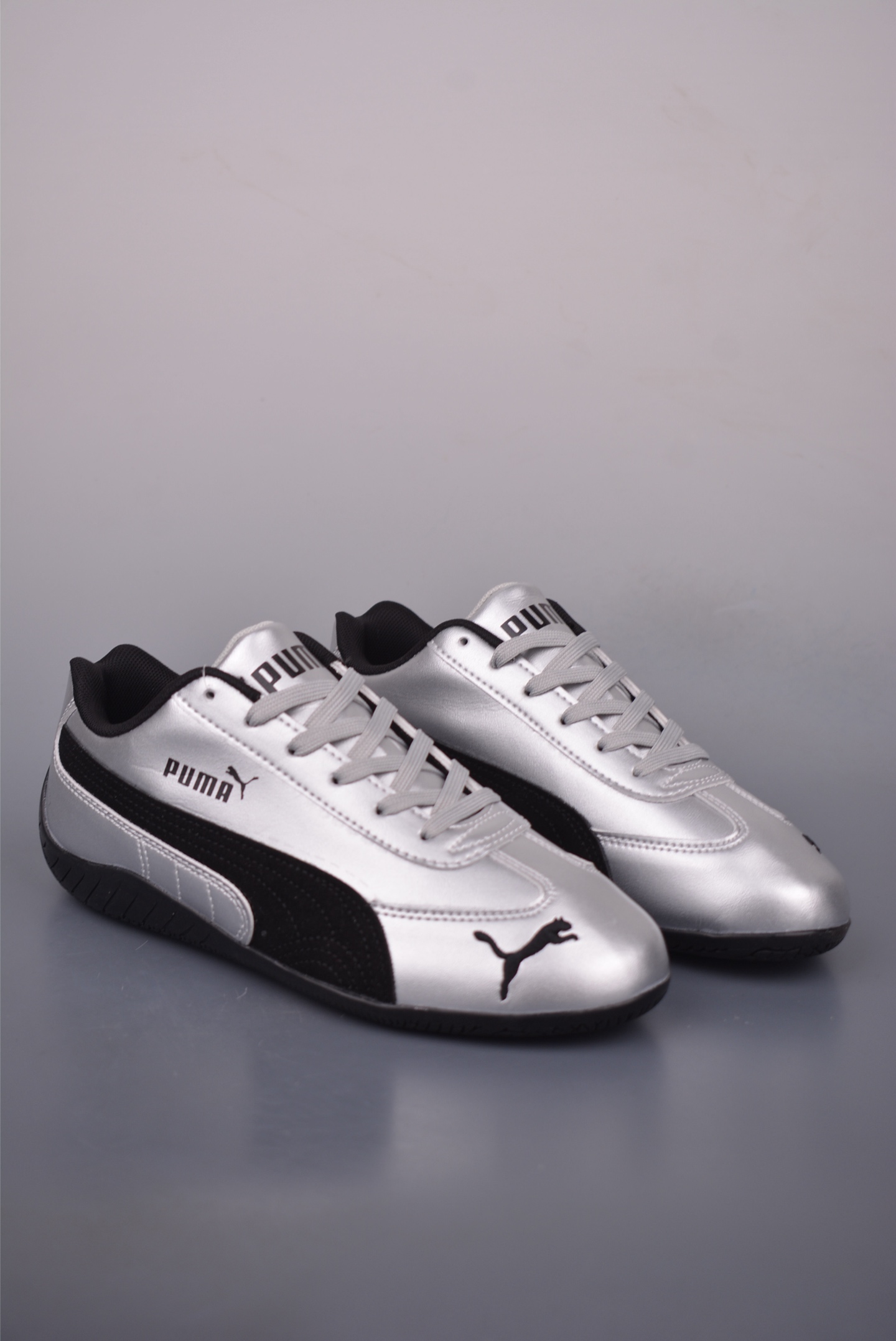 Puma Speedcat OG Sparco Retro Racing Shoes - Silver/Black, All Sizes Available 1 i1756333343240 7569 0 0