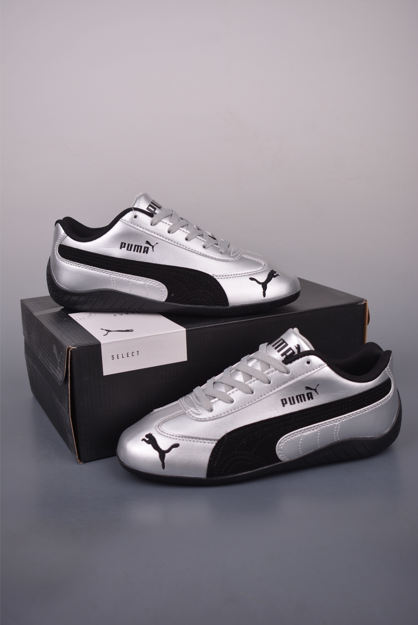 Puma Speedcat OG Sparco Retro Racing Shoes - Silver/Black, All Sizes Available 5 i1756333345018 4859 0 4