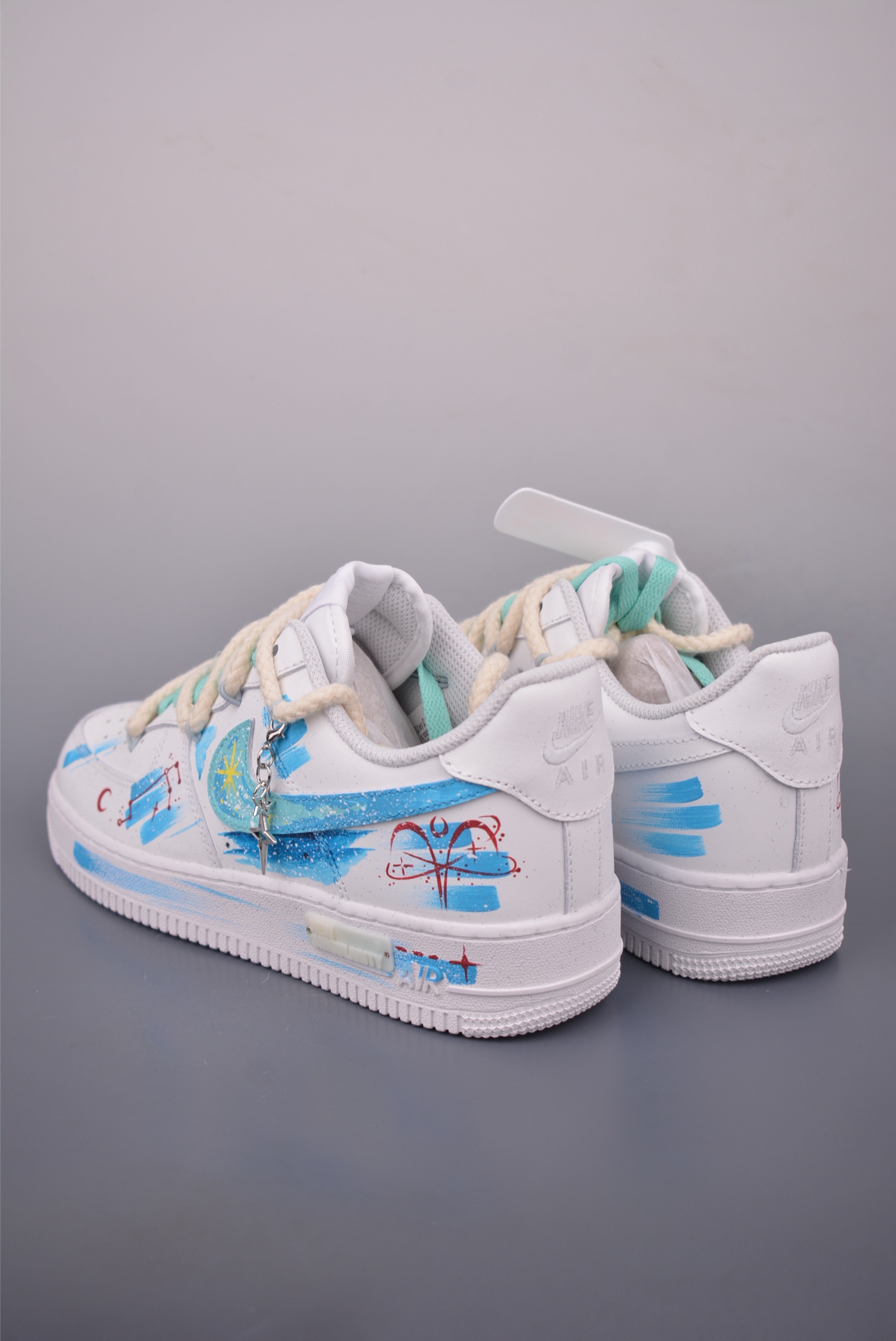 Nike Air Force 1 Low 'Zodiac' Custom White Sneakers 15 i1756334930514 8000 0 1
