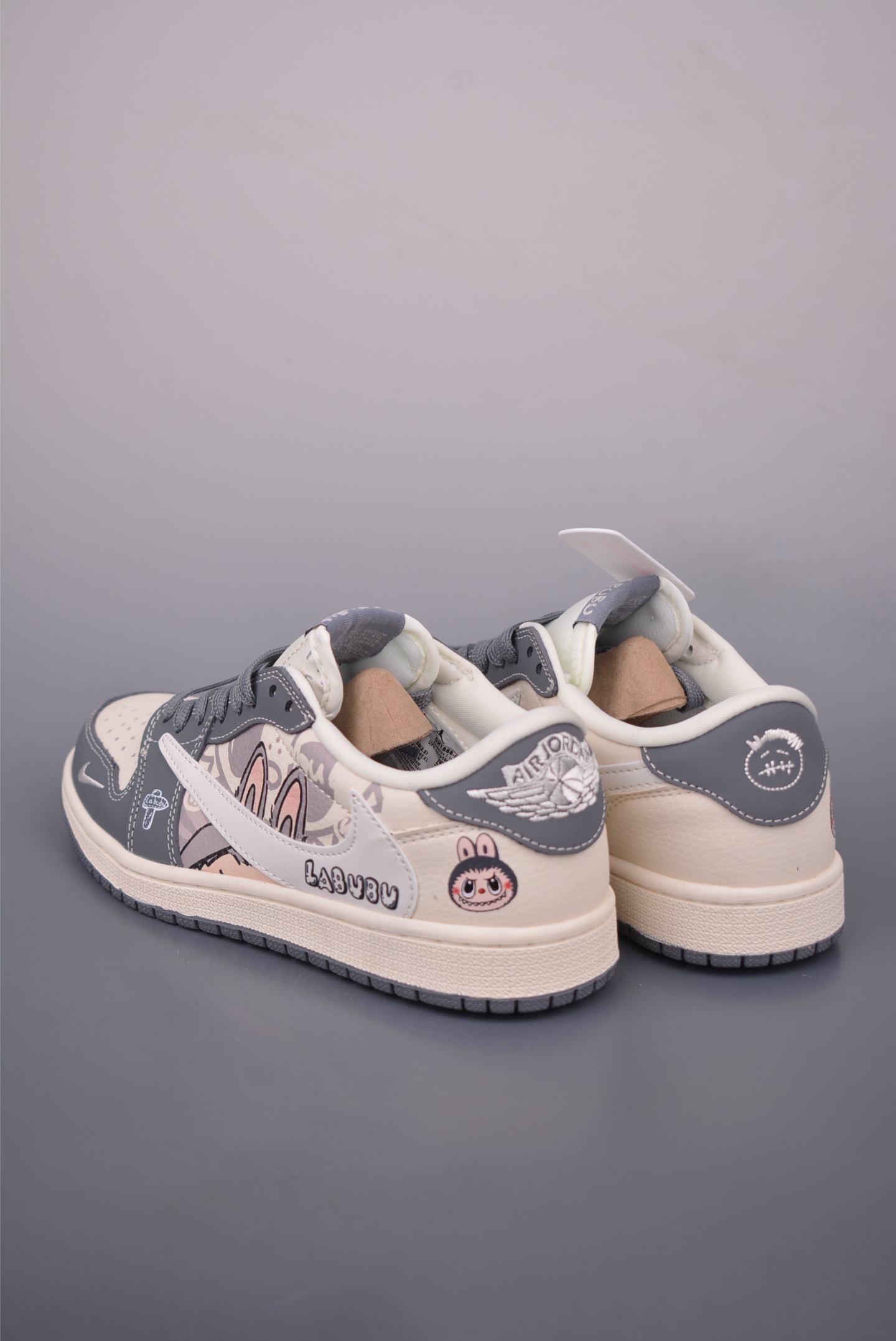 Fragment x Travis Scott x Labubu Air Jordan 1 Low Top Sneakers 2 i1756335741252 549 0 1