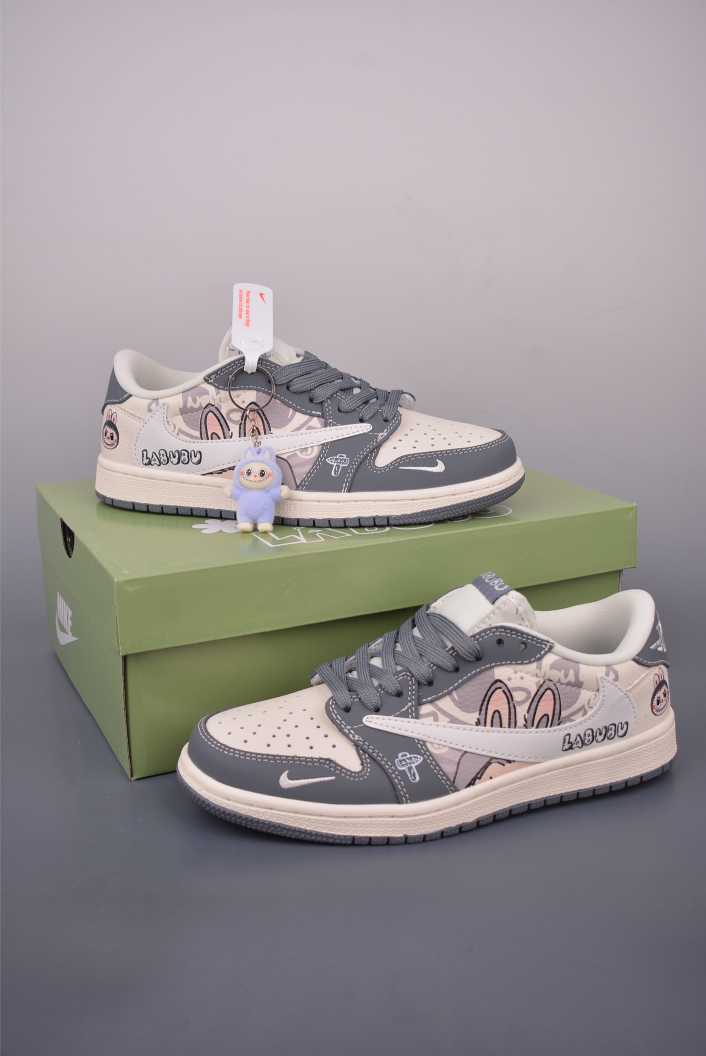 Fragment x Travis Scott x Labubu Air Jordan 1 Low Top Sneakers 5 i1756335741300 4618 0 4