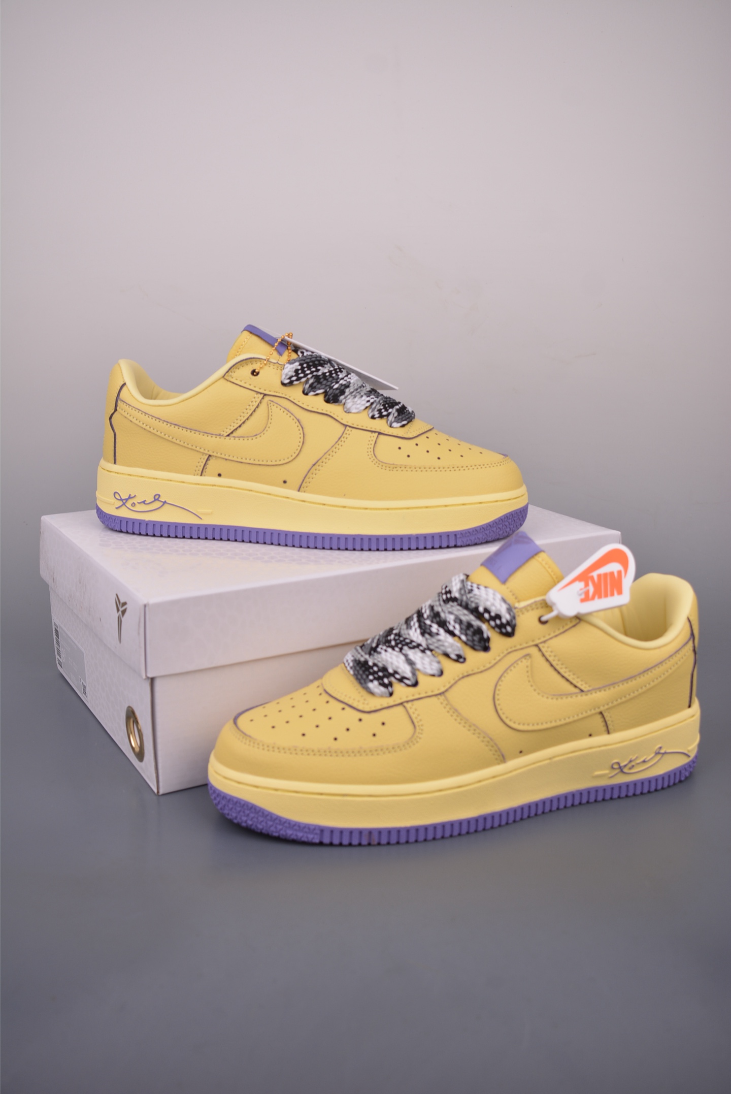 Nike Air Force 1 Low 'Kobe' Yellow Purple Men's Sneakers HV9403-7002226 6 i1756336243858 6066 0 4