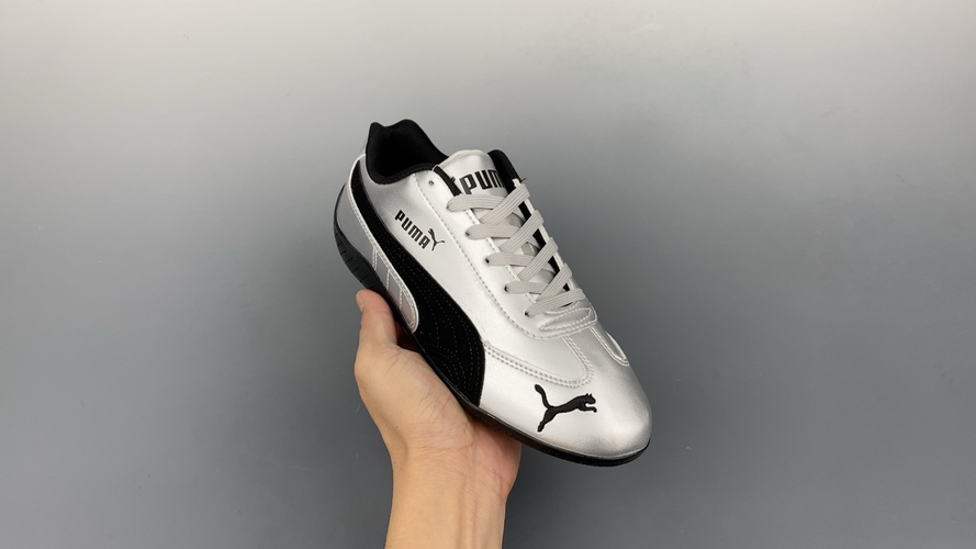 Puma Speedcat OG Sparco Silver Racing Shoes - Retro Style and Comfort