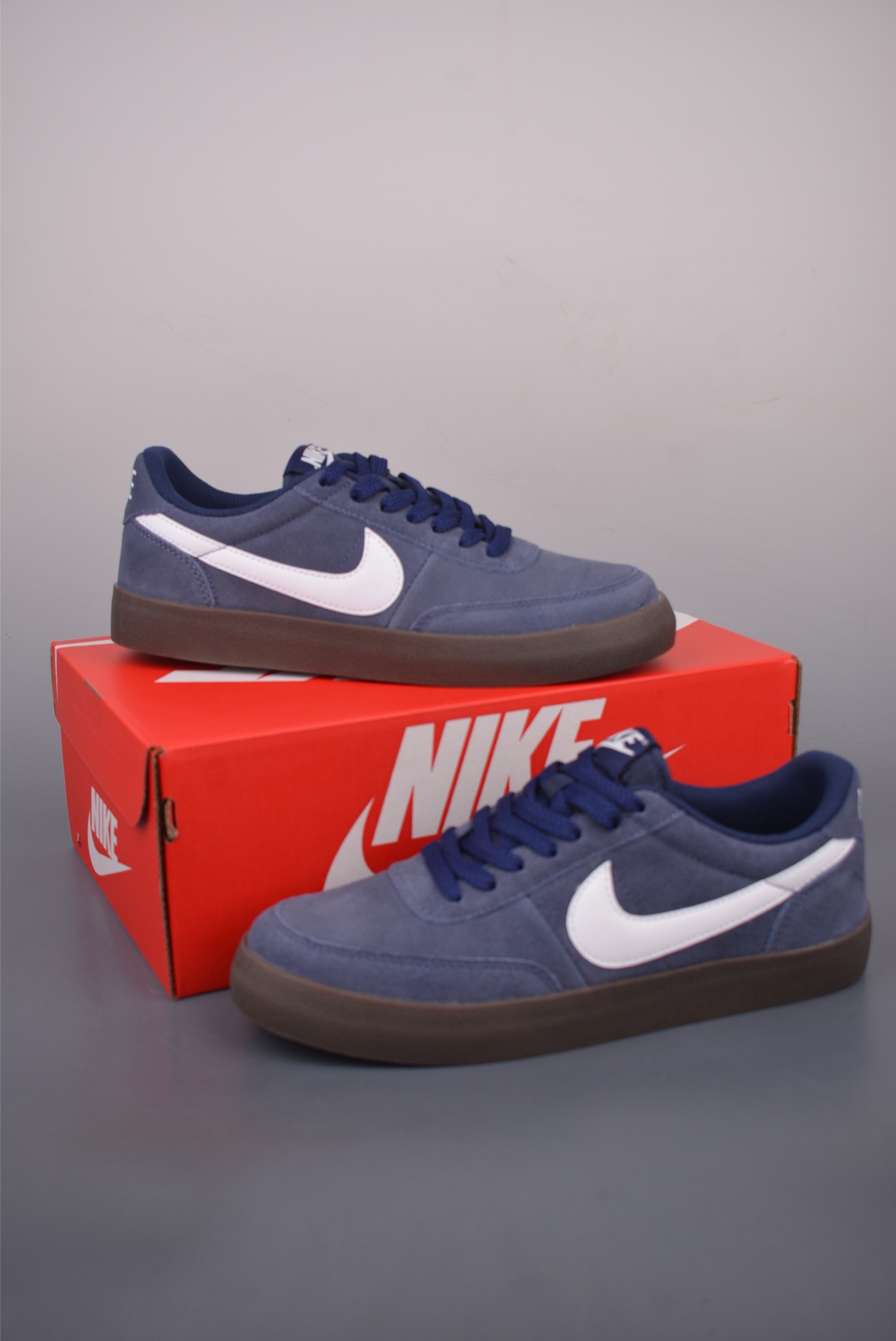 Nike Killshot 2 Leather Sneaker, Blue Suede with Gum Rubber Sole, Versatile Style 6 i1756423531246 3396 0 4