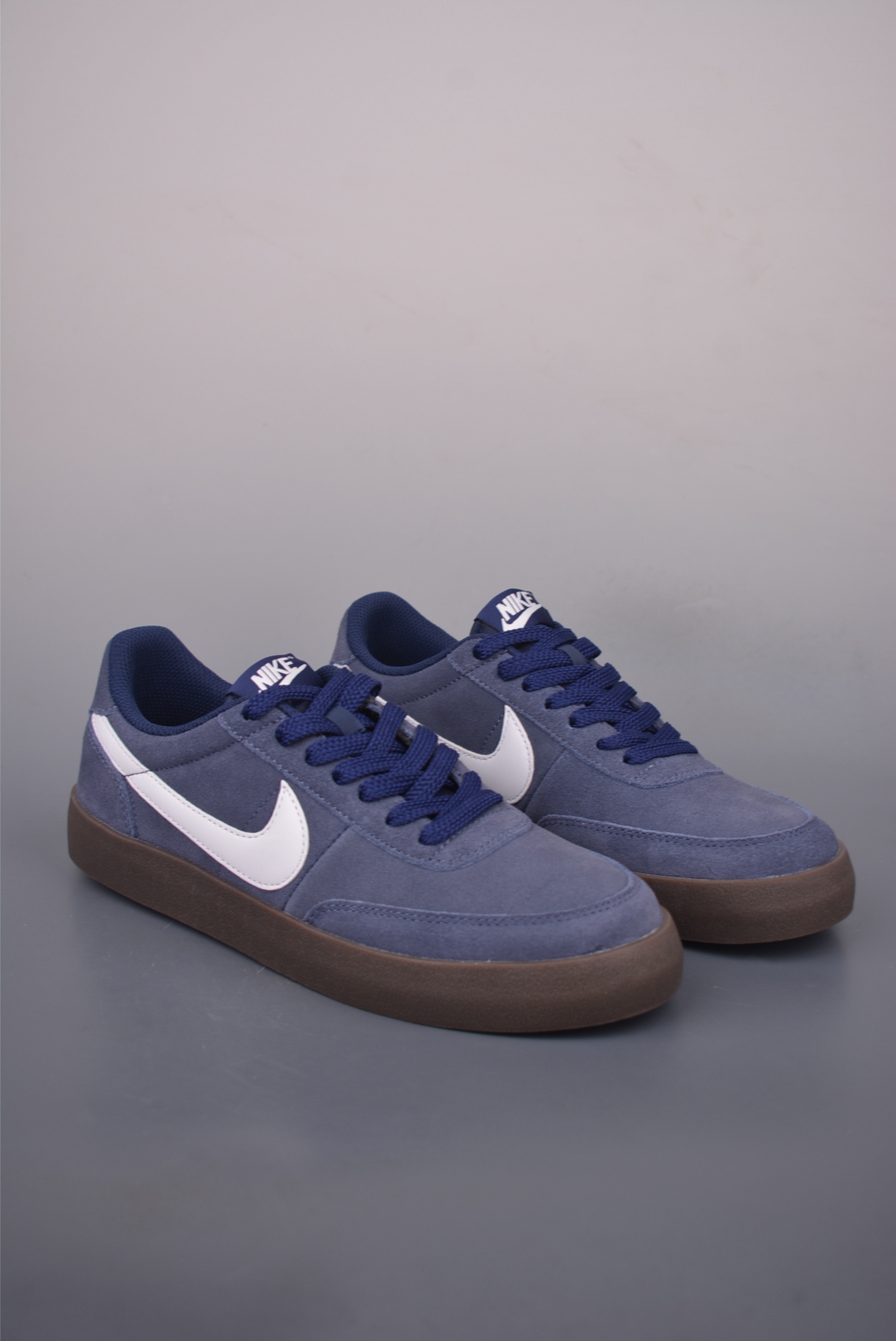 Nike Killshot 2 Leather Sneaker, Blue Suede with Gum Rubber Sole, Versatile Style 2 i1756423531265 998 0 0