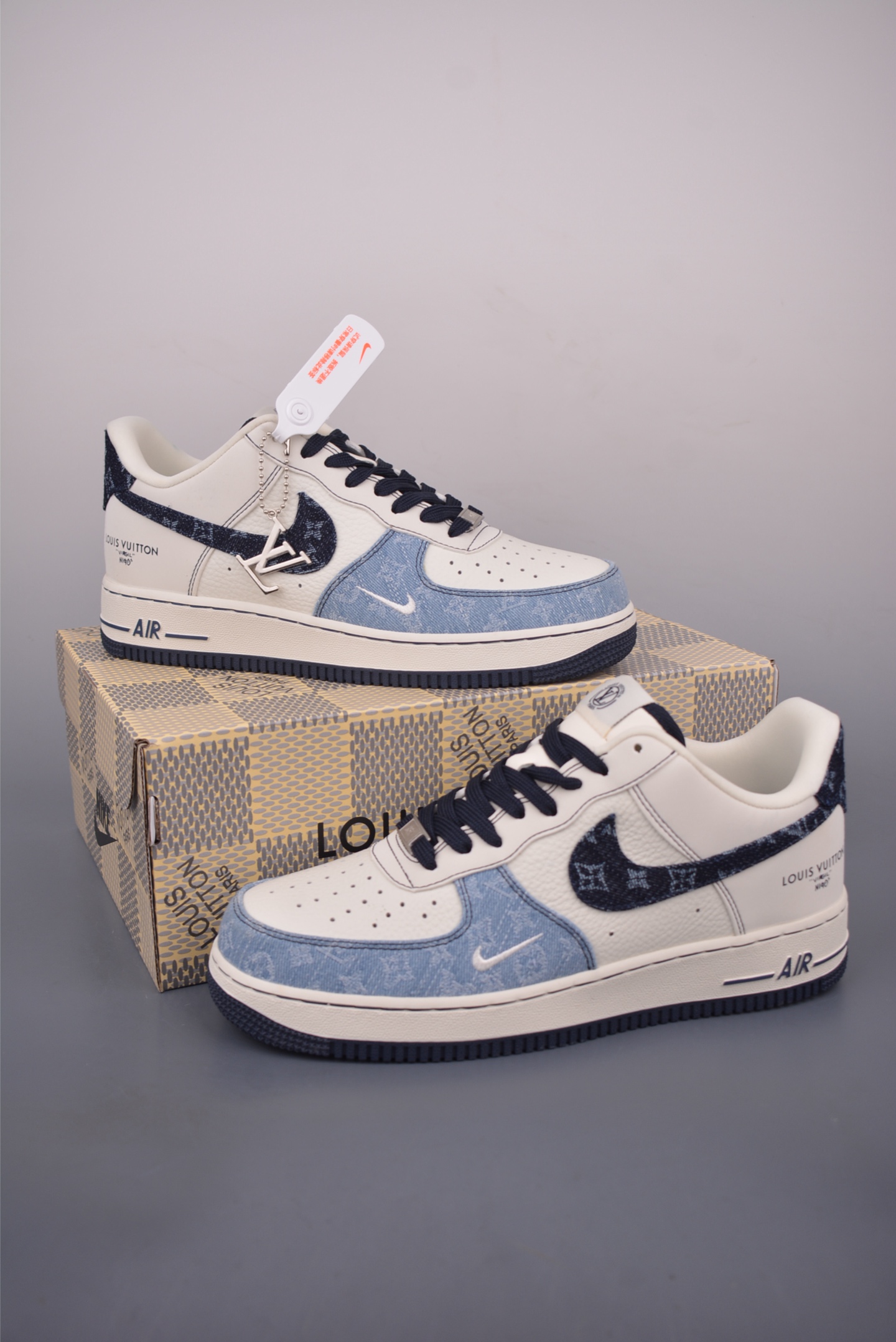 Nike Air Force 1 Low Louis Vuitton Custom Sneakers - Size 36-45 6 i1756424987931 5183 0 4