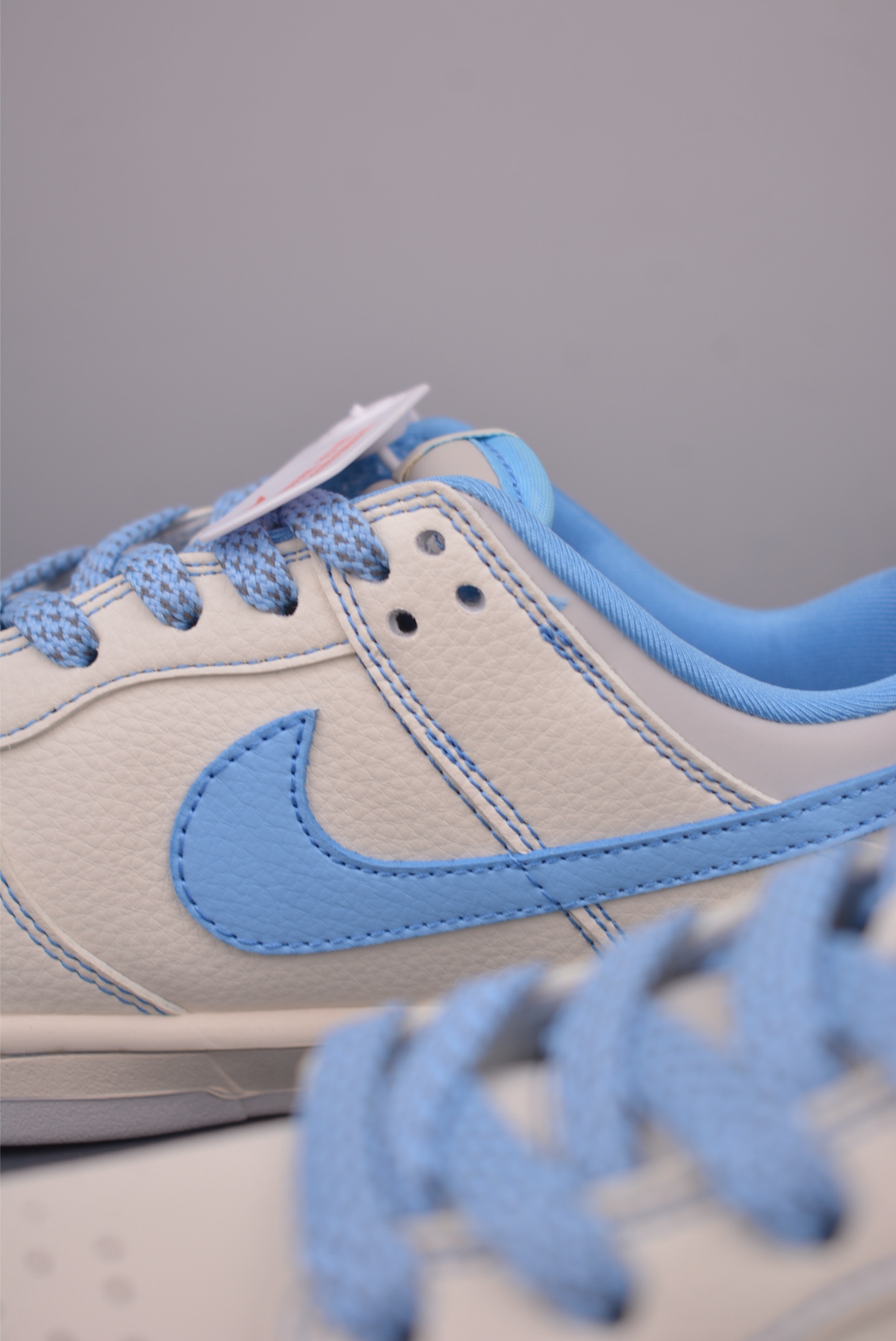 Nike SB Dunk Low Stussy Cream Blue Casual Sneakers Shoes - Limited Edition 8 i1756425513939 321 0 7