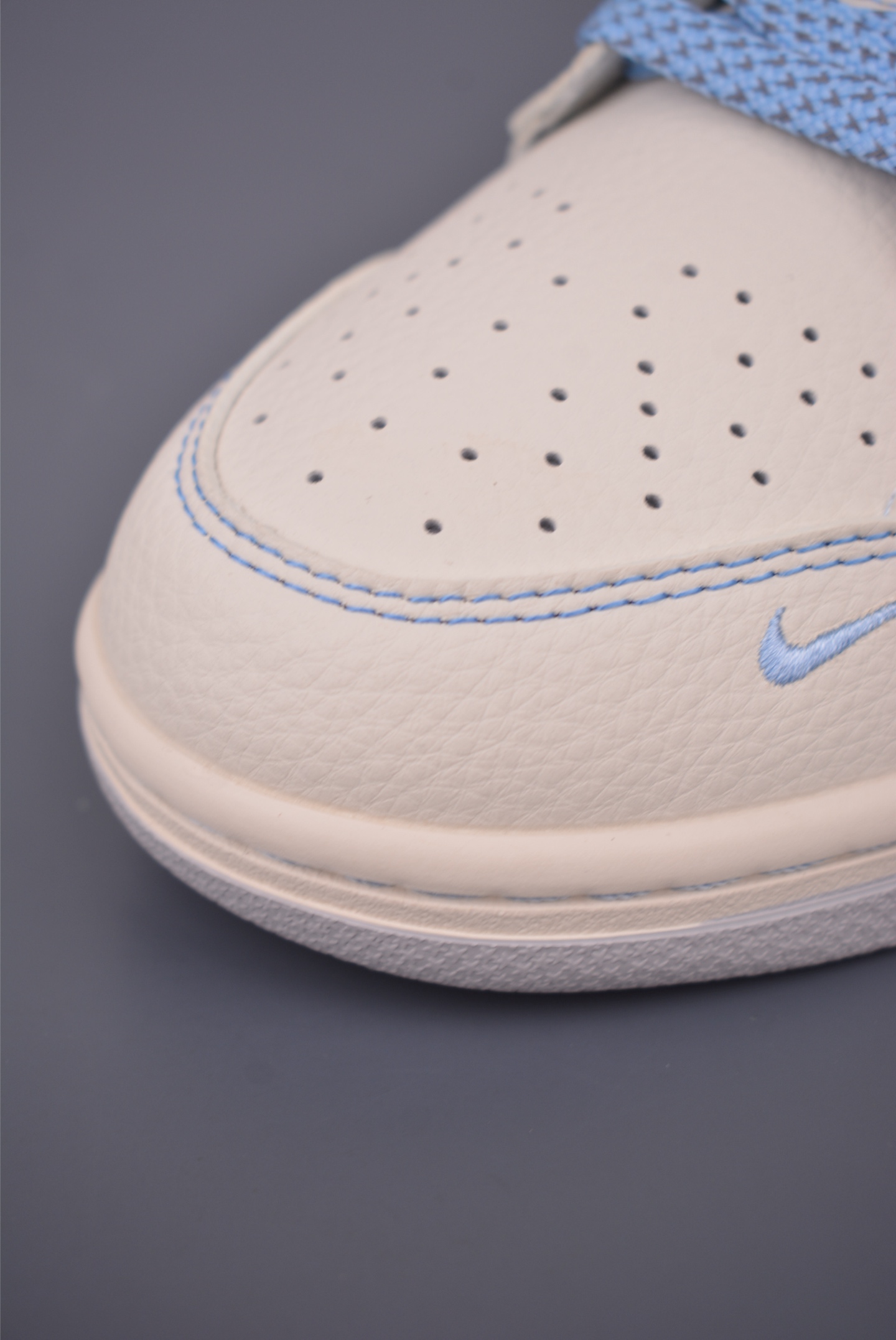 Nike SB Dunk Low Stussy Cream Blue Casual Sneakers Shoes - Limited Edition 6 i1756425513963 2440 0 5