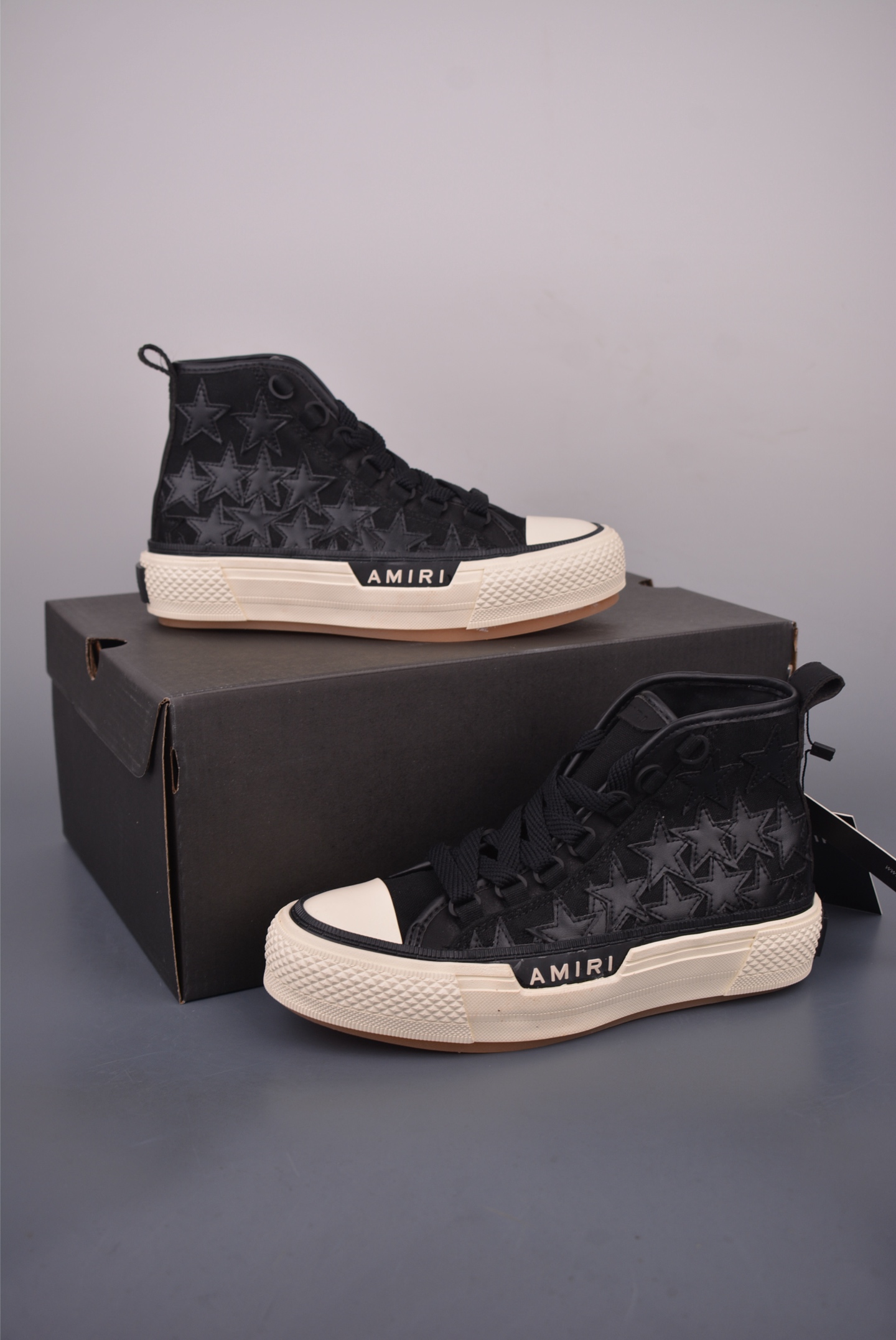 Amiri Ma Court Hi Star Patchwork Sneakers - Comfortable Fashion for Everyone 2 i1756507824804 2416 0 1