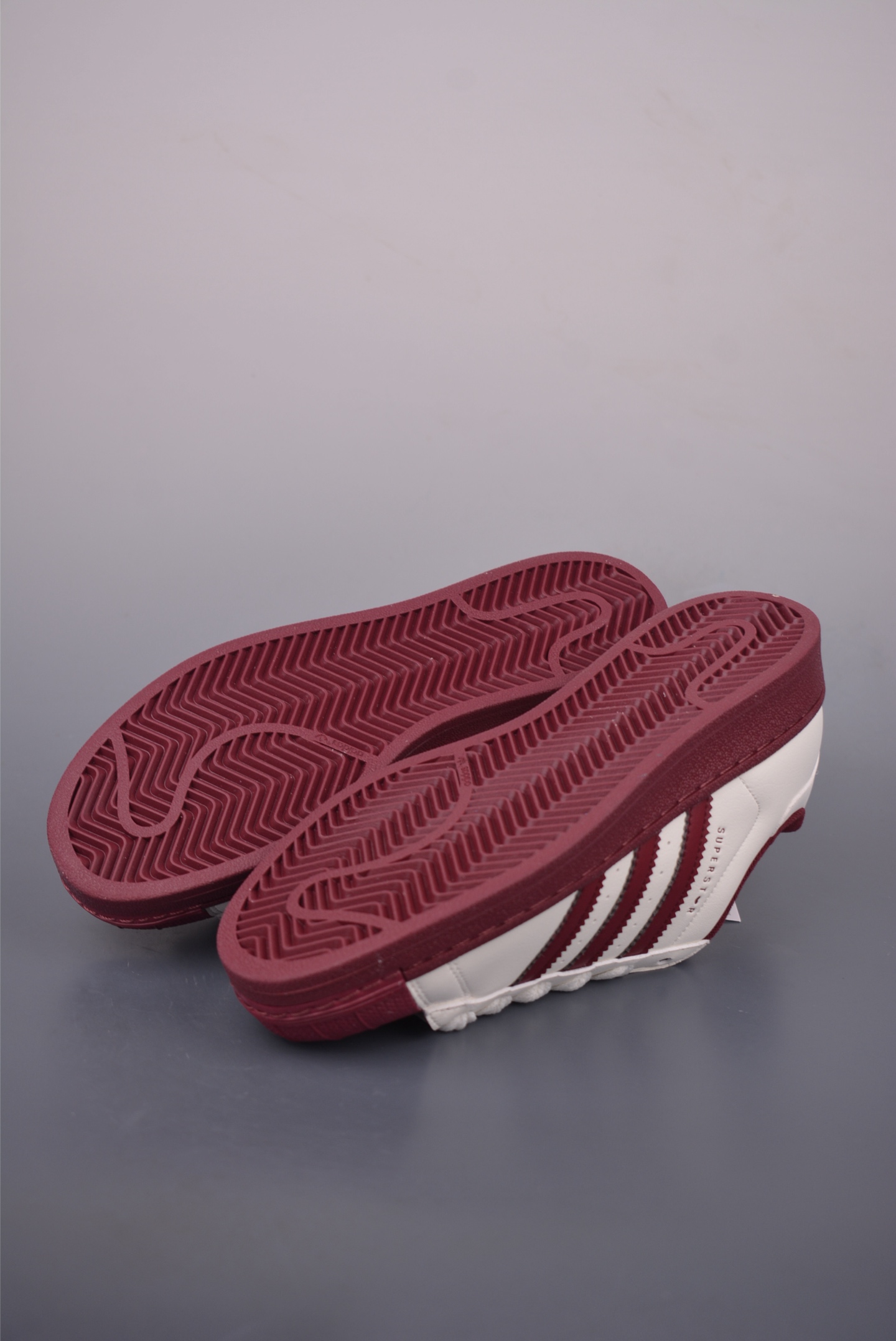 Adidas Originals Superstar 2 White Burgundy Leather Sneakers - Classic Style 4 i1756508302572 1893 0 2