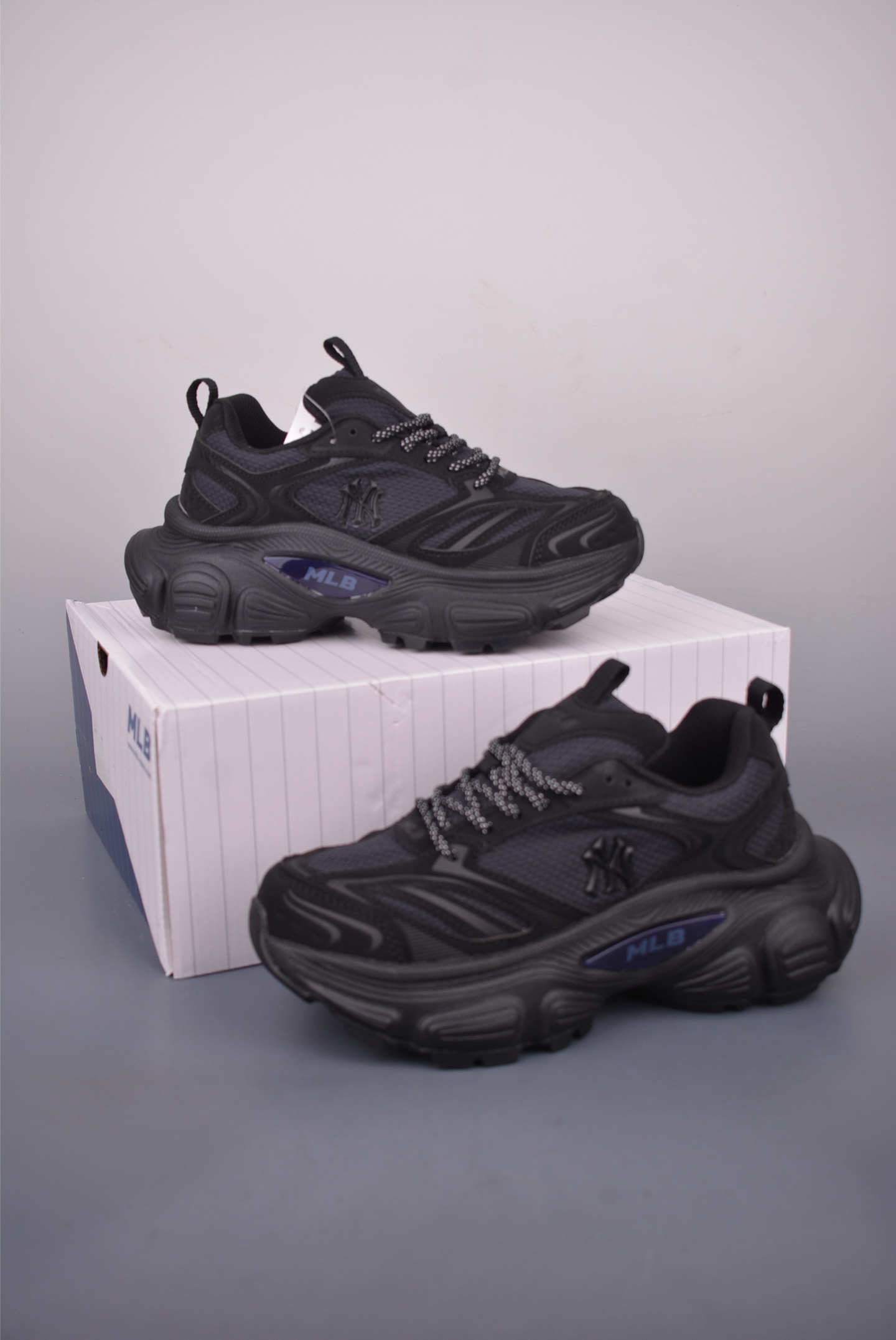 MLB WINNER CHUNKY NB 纽约洋基队 潮流时尚厚底运动鞋 3ASHW015N