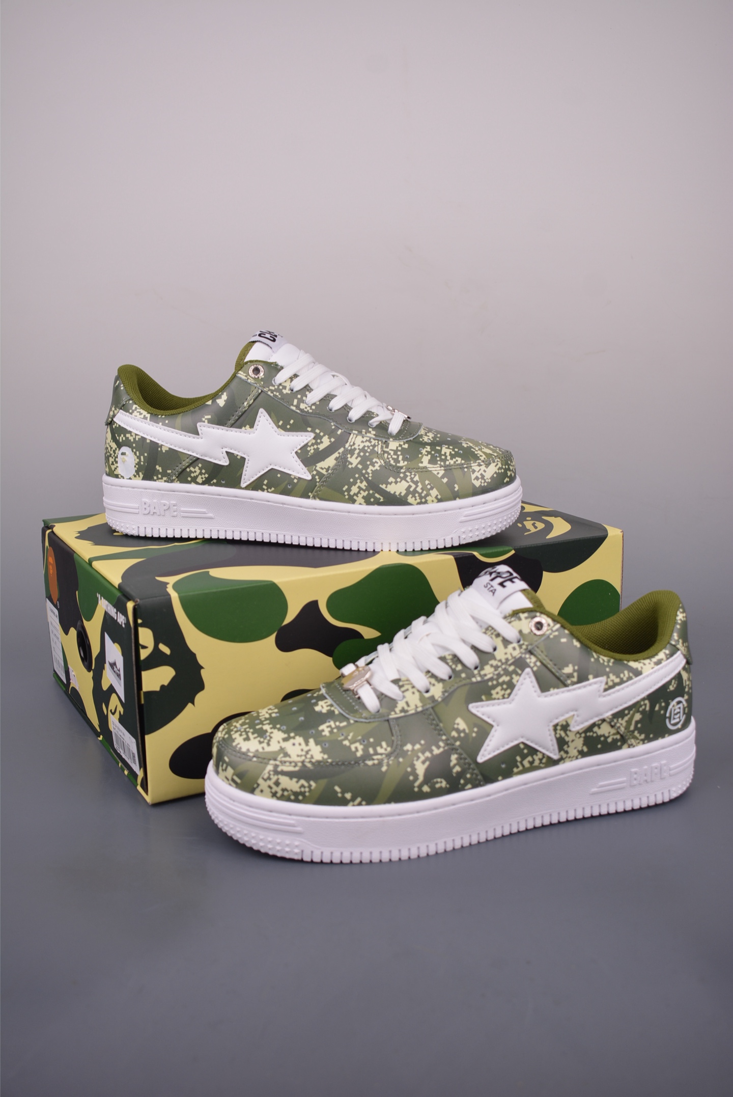 BAPE Sta Low Camo Sneakers, Classic Low-Top Design, Premium Leather, All Size 6 i1756508576893 6508 0 4