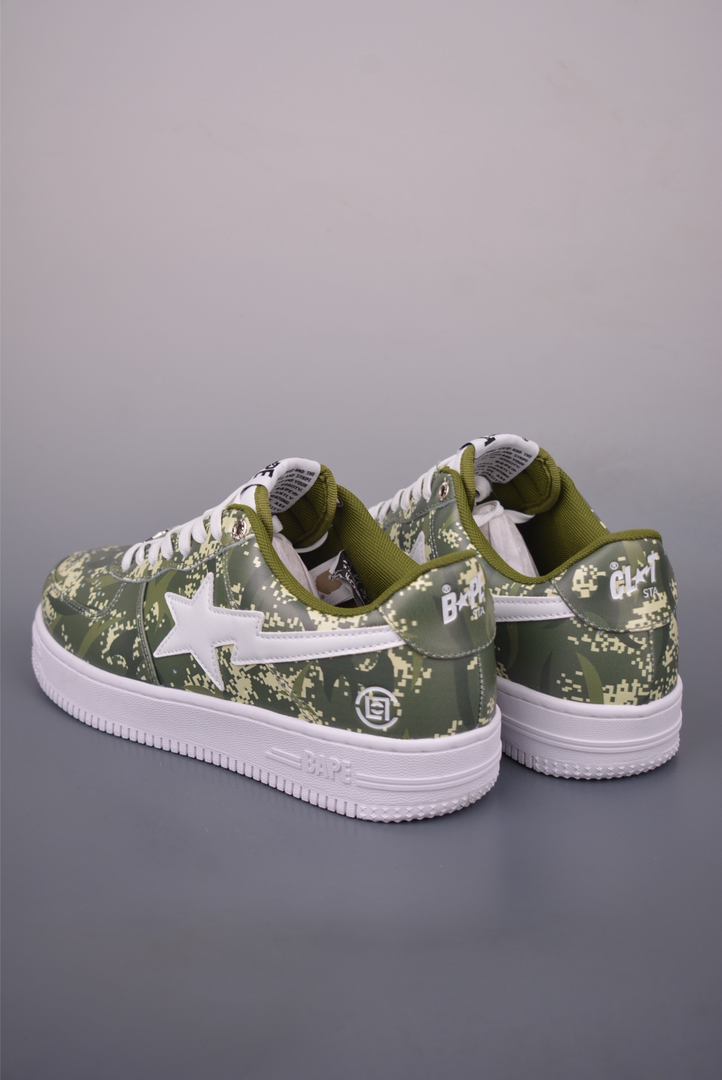 BAPE Sta Low Camo Sneakers, Classic Low-Top Design, Premium Leather, All Size 3 i1756508576912 8605 0 1