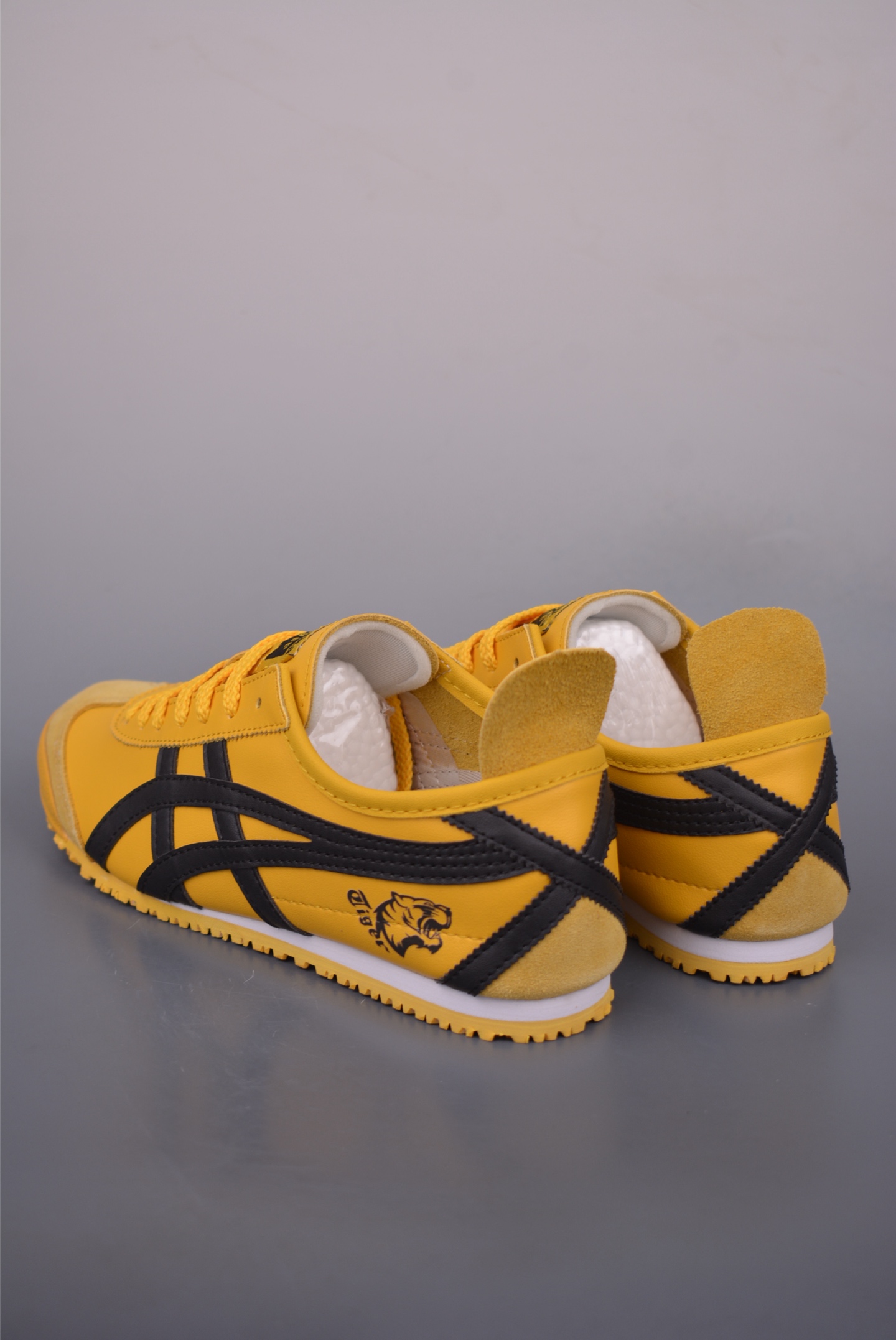 Onitsuka Tiger MEXICO 66 Yellow Black Custom Sneakers - Size 36-45 2 i1756508747480 2971 0 1
