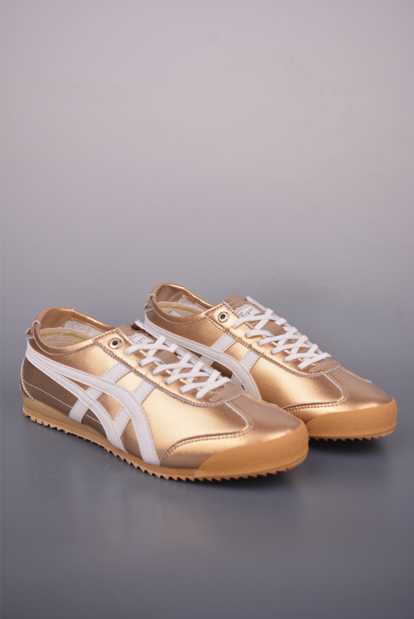 Onitsuka Tiger MEXICO 66 SD Gold/White Leather Upper, Comfortable Sneakers 2 i1756508861219 459 0 0