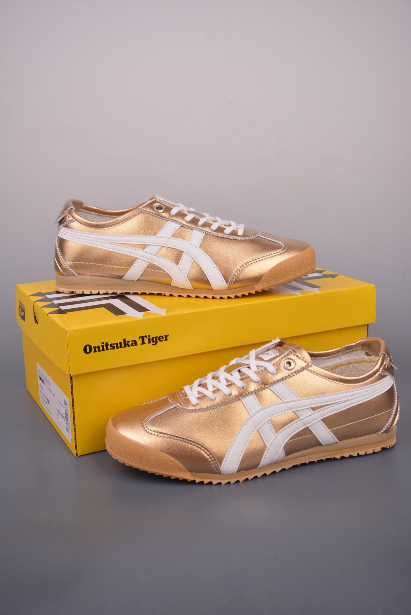 Onitsuka Tiger MEXICO 66 SD Gold/White Leather Upper, Comfortable Sneakers 6 i1756508861257 3164 0 4